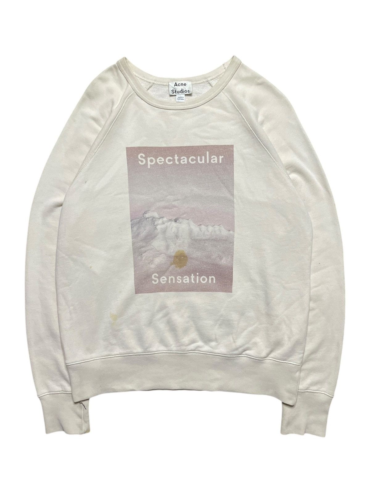 Acne Studios Acne Studios - UW14 College Photo Sweatshirt Size US S / EU 44-46 / 1 - 1 Thumbnail