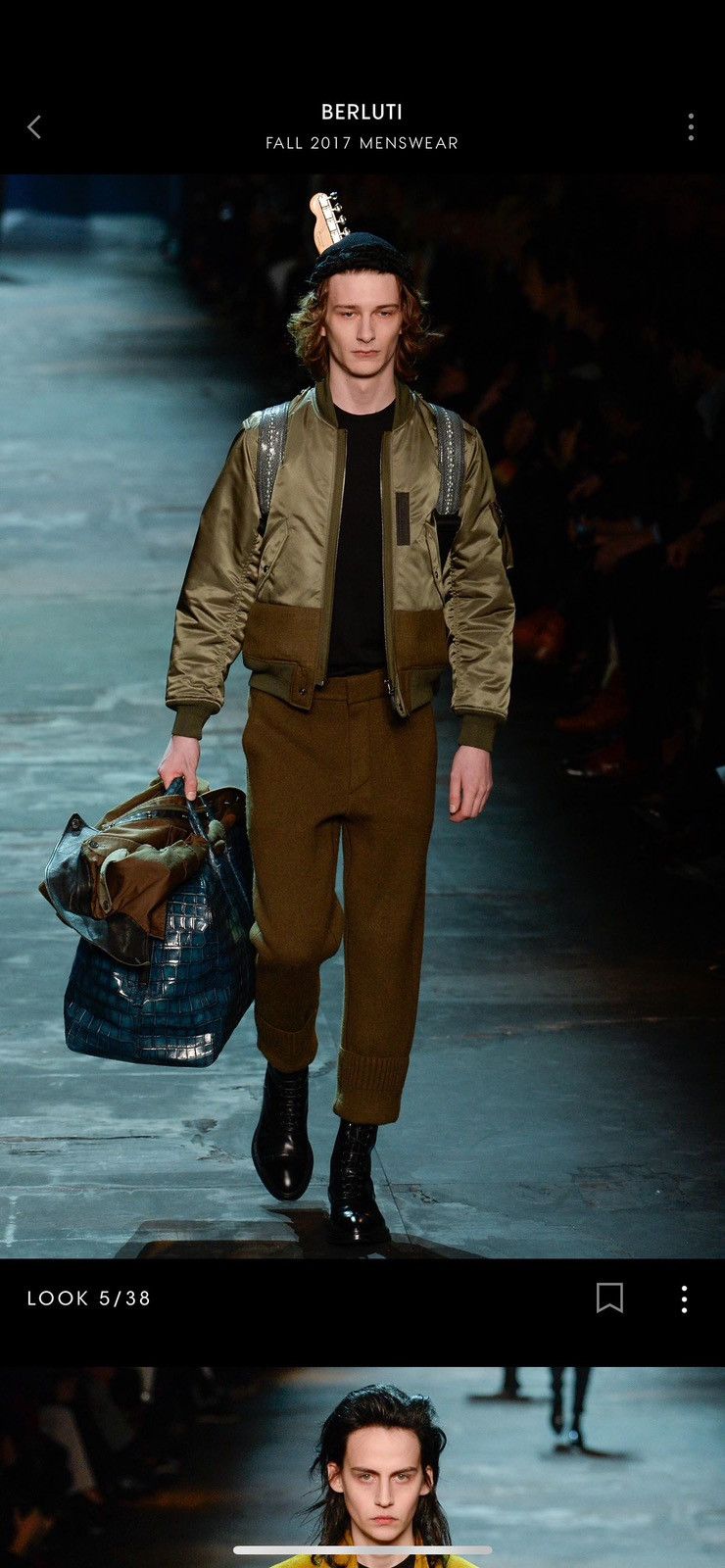 Berluti F/W17 Berluti Haider Ackerman Reversible Bomber Jacket Size US S / EU 44-46 / 1 - 1 Thumbnail