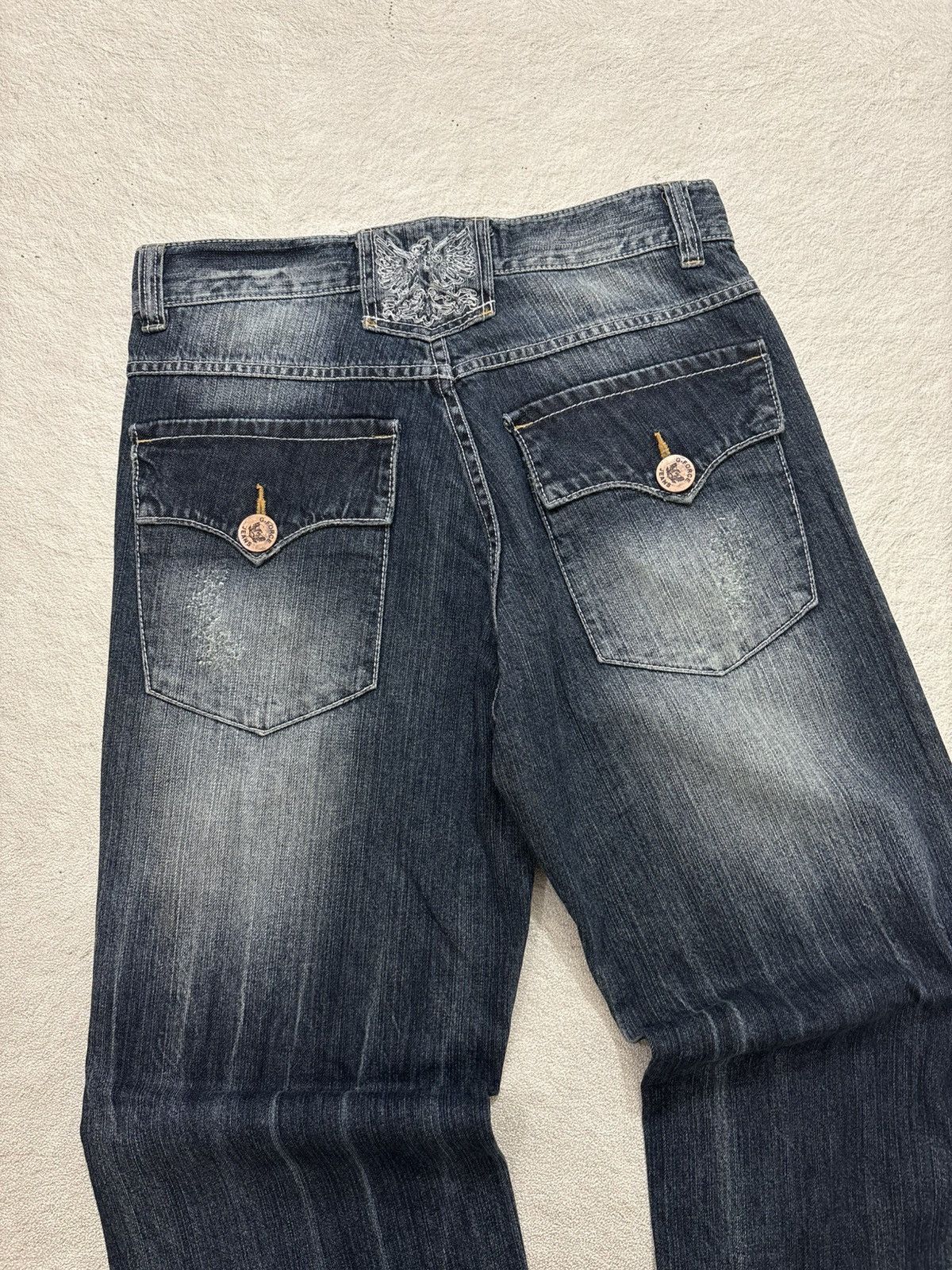 Kapital 2000s G force japan bootcut kapital denim y2k style Size US 31 - 6 Thumbnail