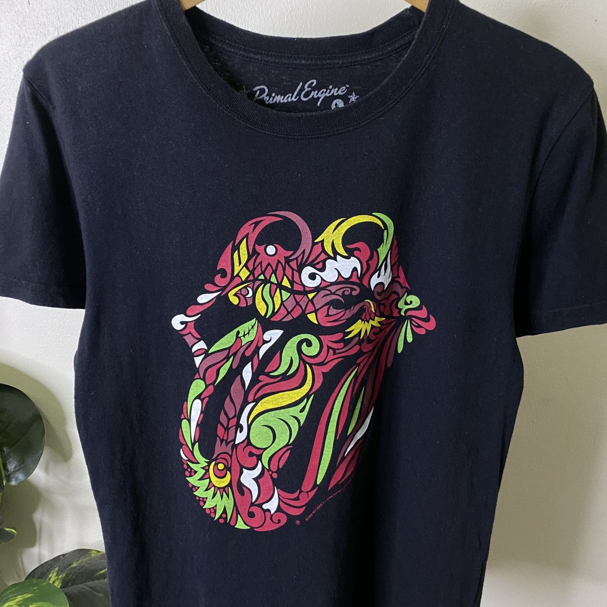The Rolling Stones 2009 Primal Engine x The Rolling Stones Rare Graphic Band T Size US M / EU 48-50 / 2 - 2 Thumbnail