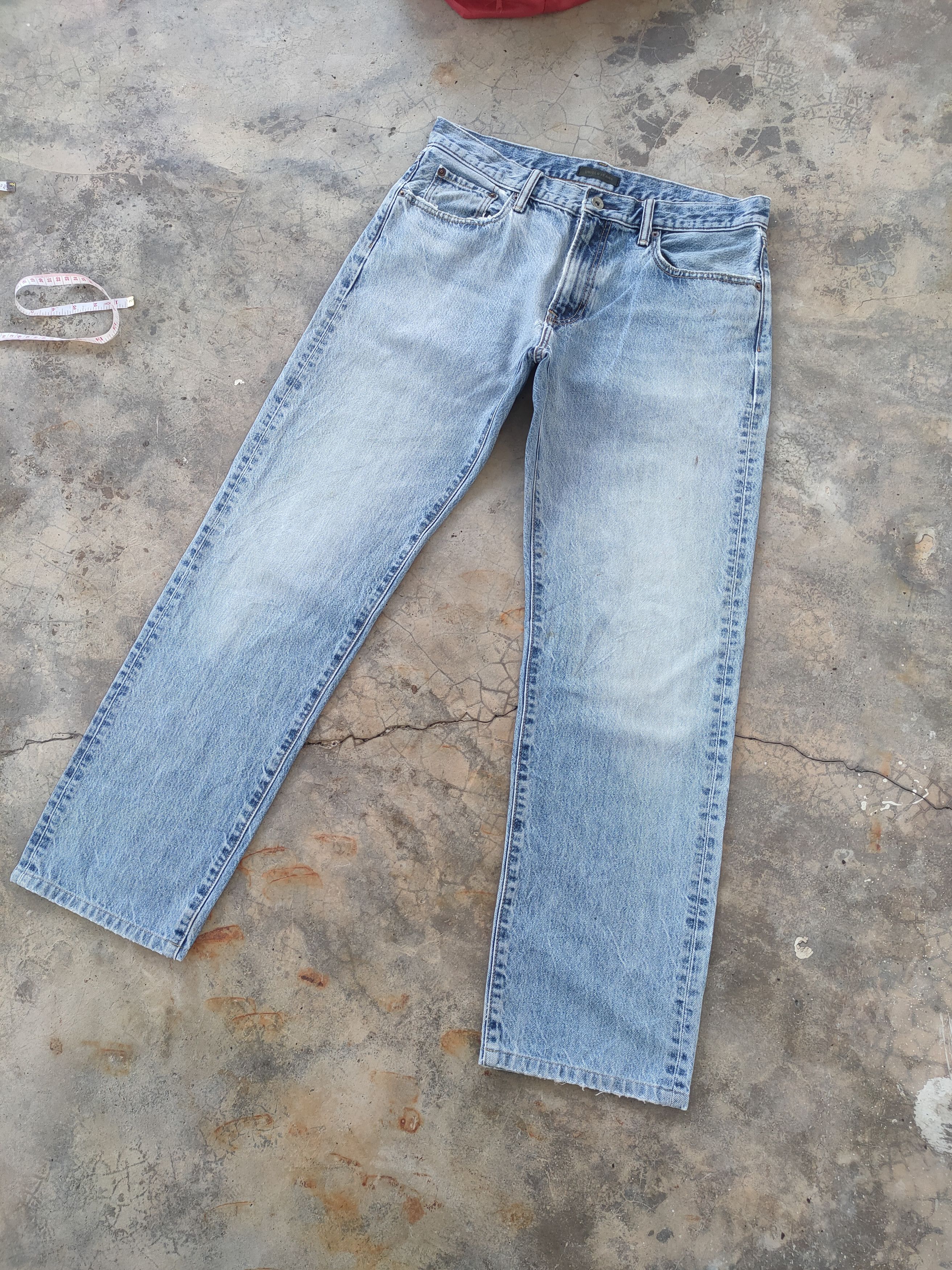 Japanese Brand VINTAGE JAPANESE FADED JEANS DENIM PANTS Size US 33 - 1 Thumbnail