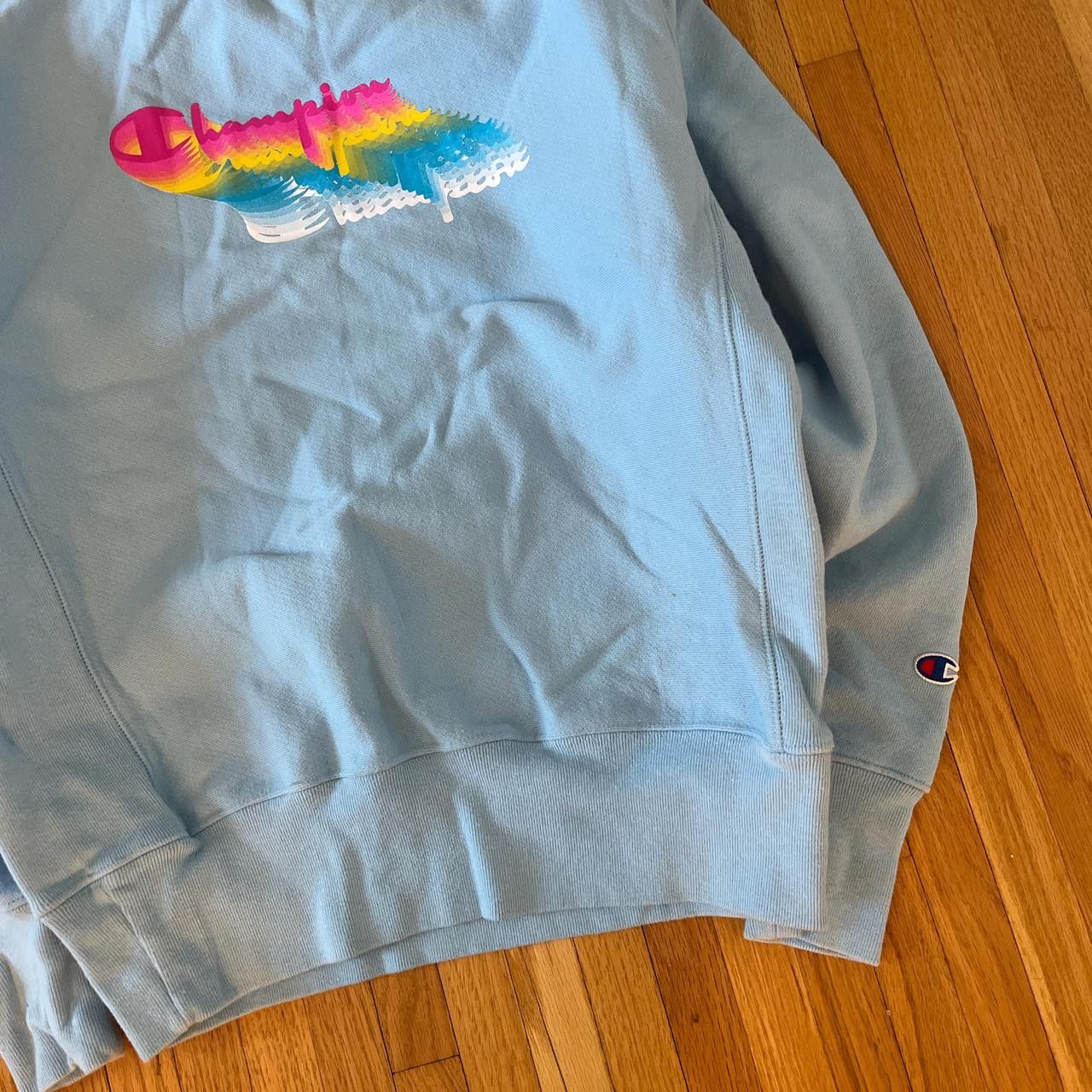 Champion Champion medium light blue crew neck Size US M / EU 48-50 / 2 - 2 Thumbnail