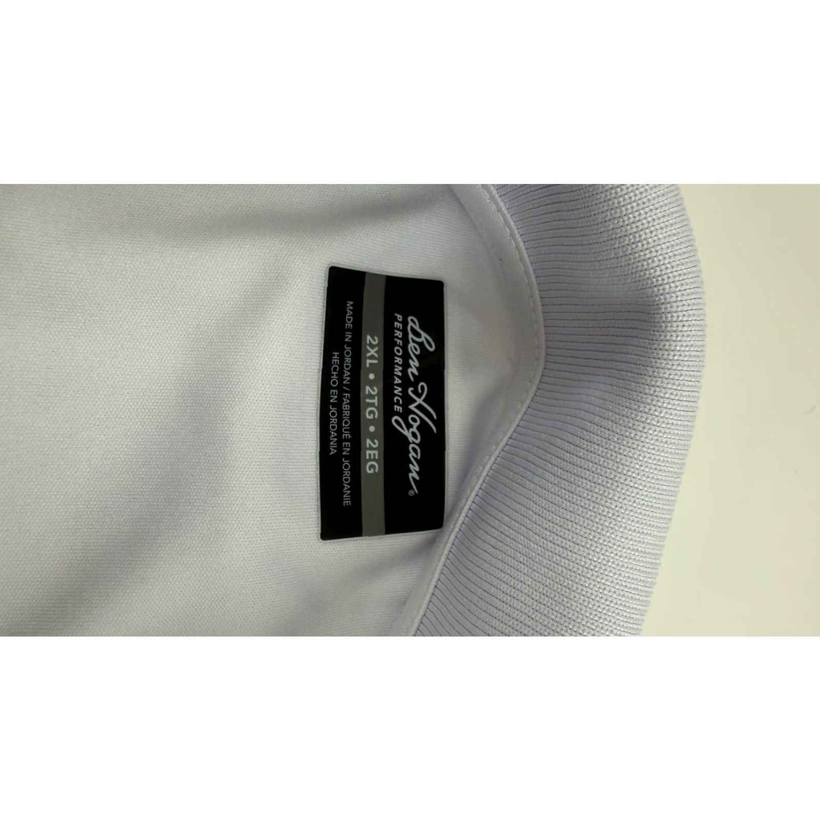 Hogan Ben Hogan Polo Shirt Mens 2XL Gray White Striped Performance Golf Lightweight Size US XXL / EU 58 / 5 - 5 Thumbnail