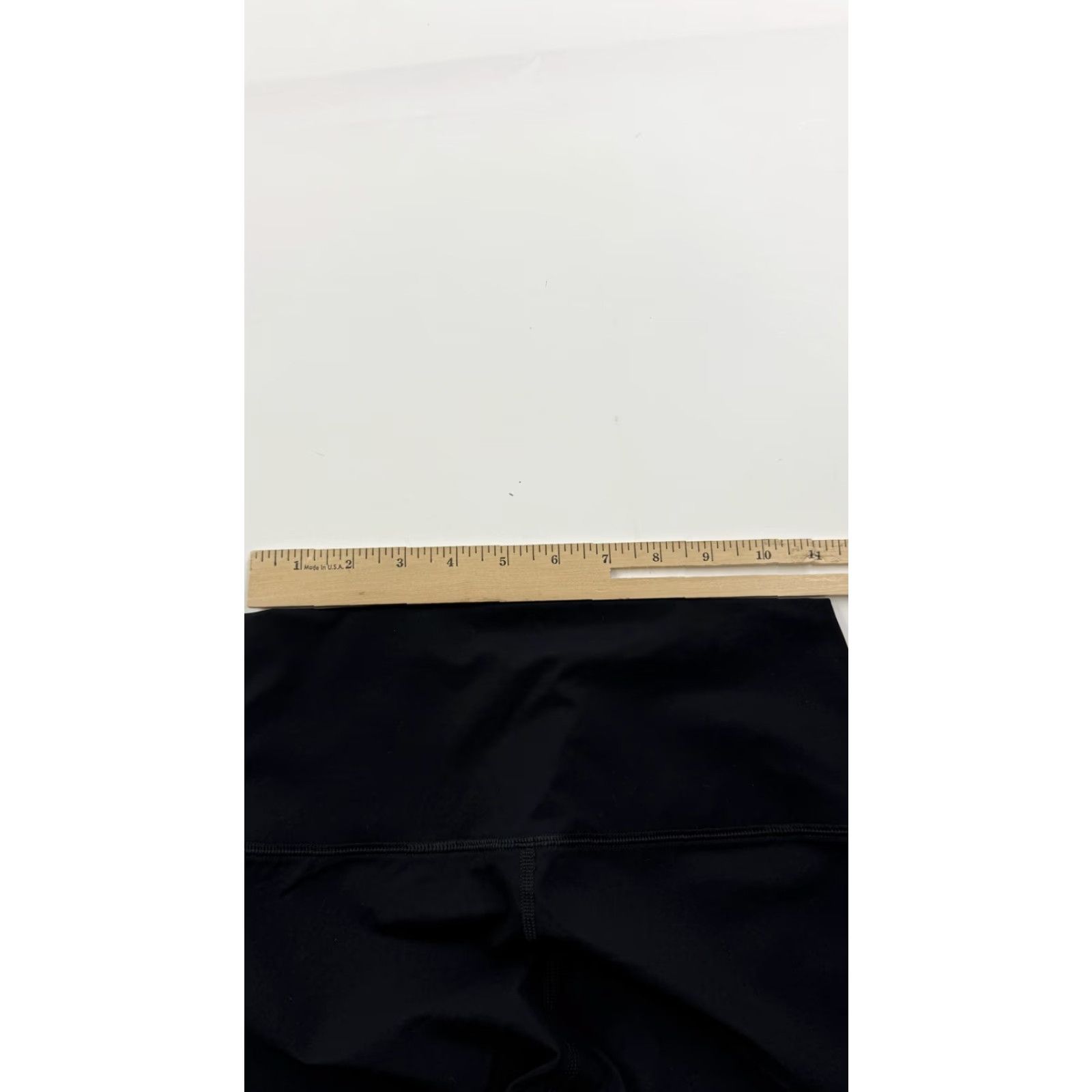 Everlane Everlane ReNew Ankle Leggings Womens Small Black Yoga Activewear Stretch Nylon Spandex Skinny Pull On Tight Inseam 24.5 in Size 28" / US 6 / IT 42 - 5 Thumbnail