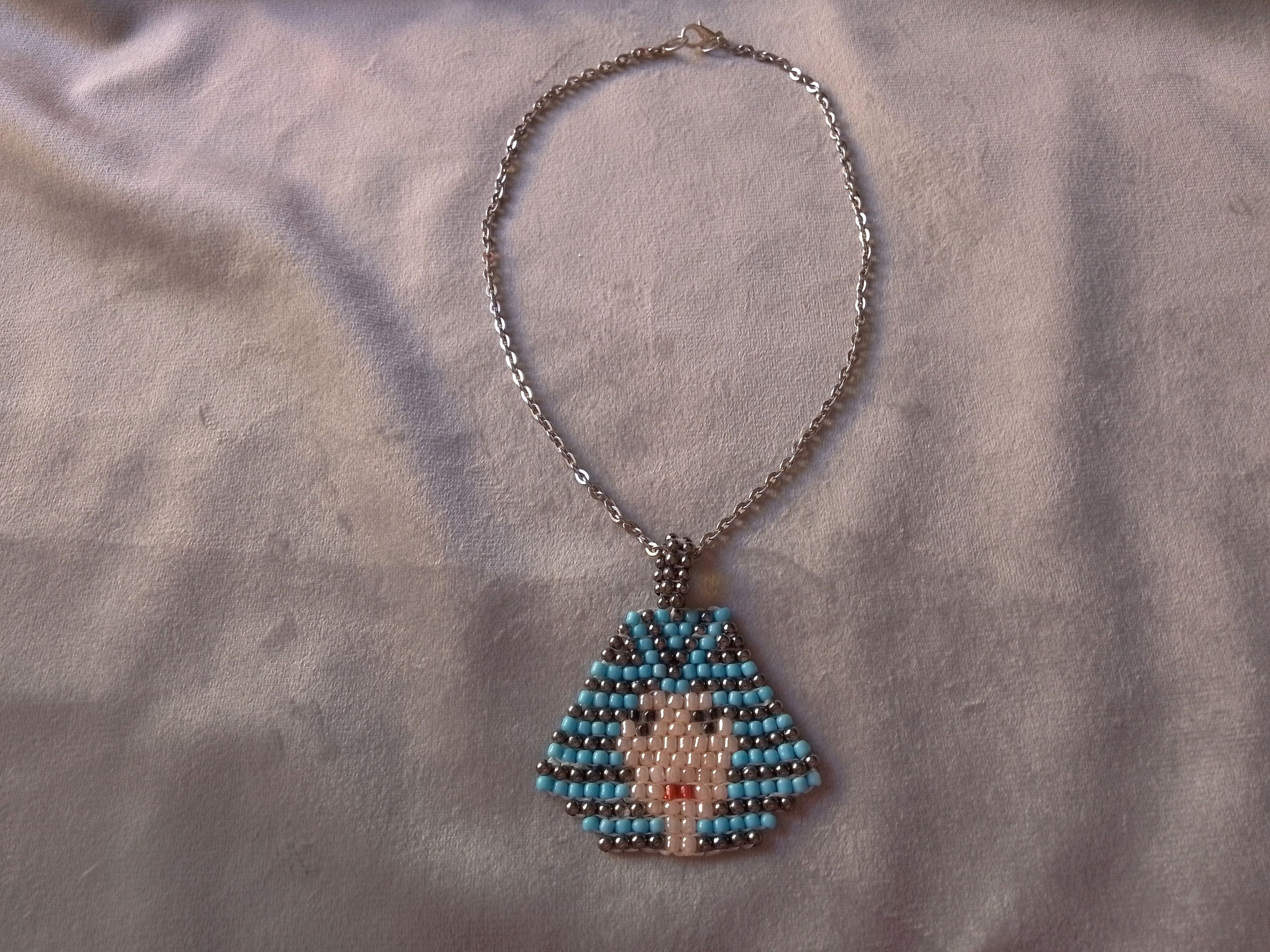 Handmade Necklace Pendant Cleopatra Egyptian Ethnic Style Size ONE SIZE - 1 Thumbnail