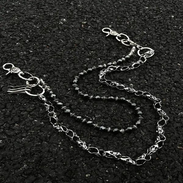 Jewelry Layered Silver Wallet Chain Size ONE SIZE - 6 Thumbnail