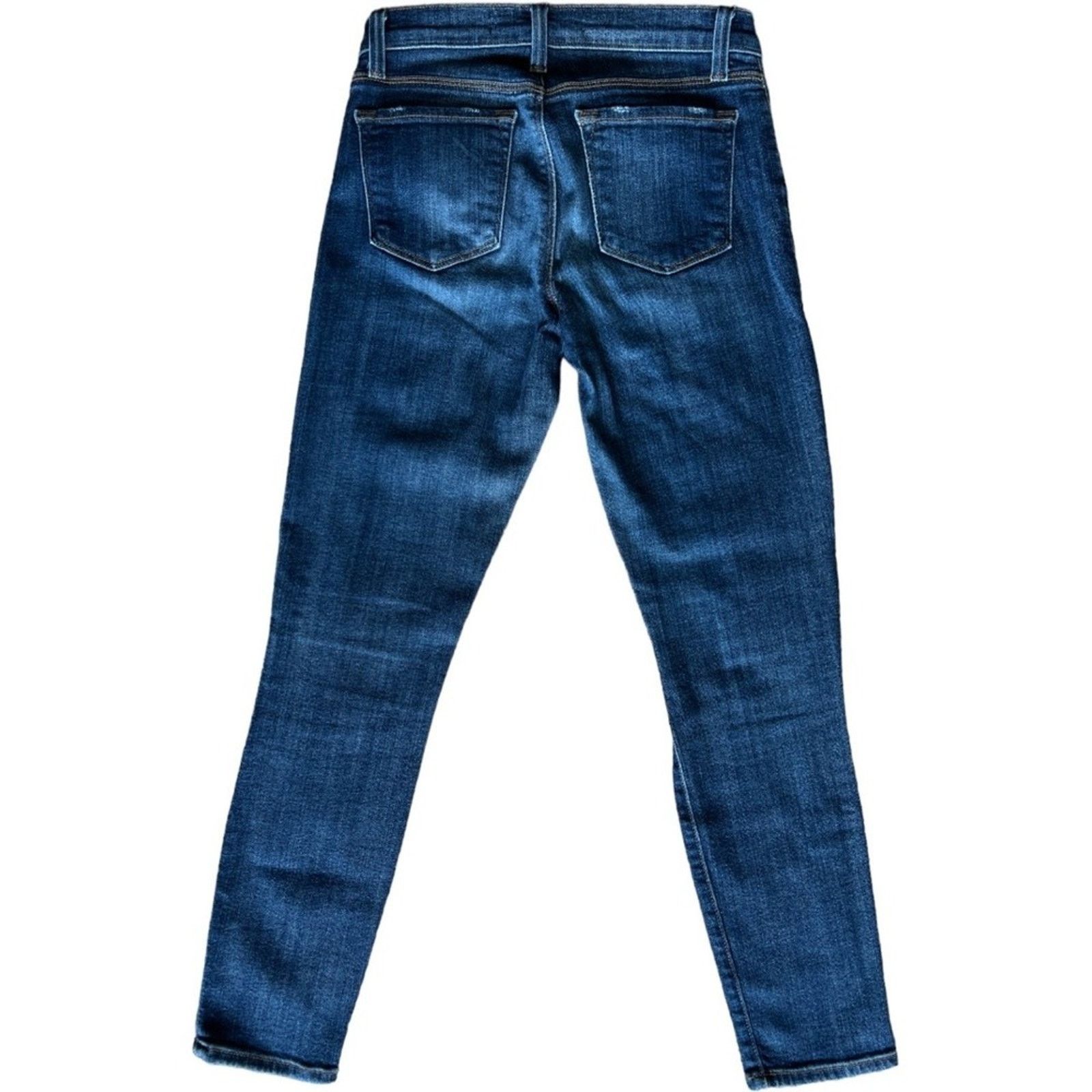 J Brand J Brand Blue Medium Wash Mid-Rise Skinny Leg Jean, US24 Size 24" / US 00 / IT 34 - 2 Thumbnail