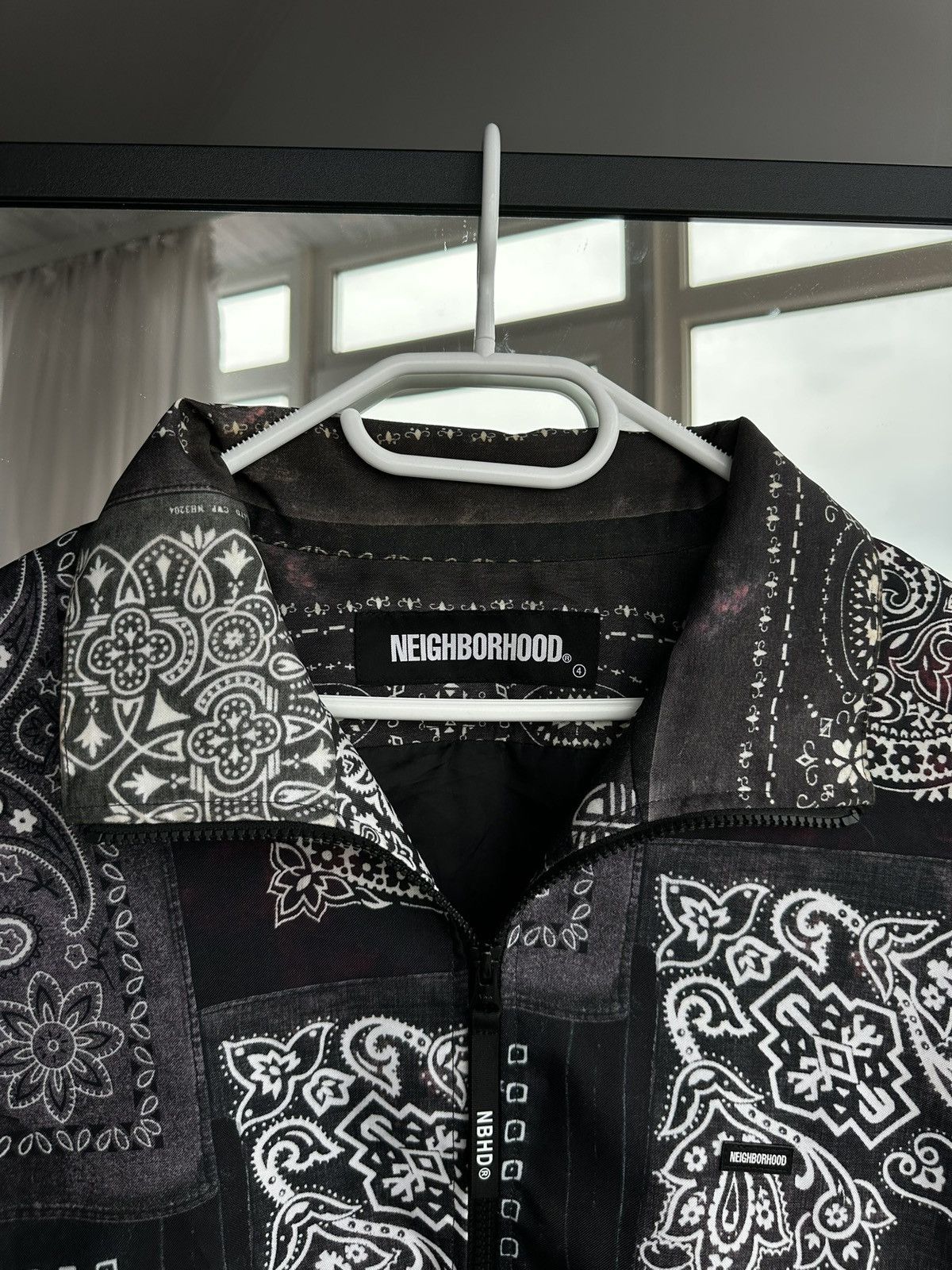 Neighborhood Neighborhood Japan Track-B/E Bandana Patchwork Zip Jacket Size US L / EU 52-54 / 3 - 3 Thumbnail