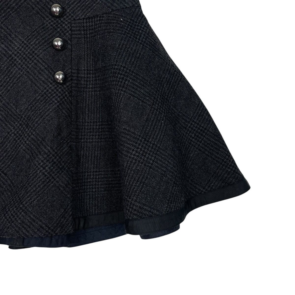 Sacai Sacai Wool Mini Skirt Size 28" / US 6 / IT 42 - 6 Thumbnail