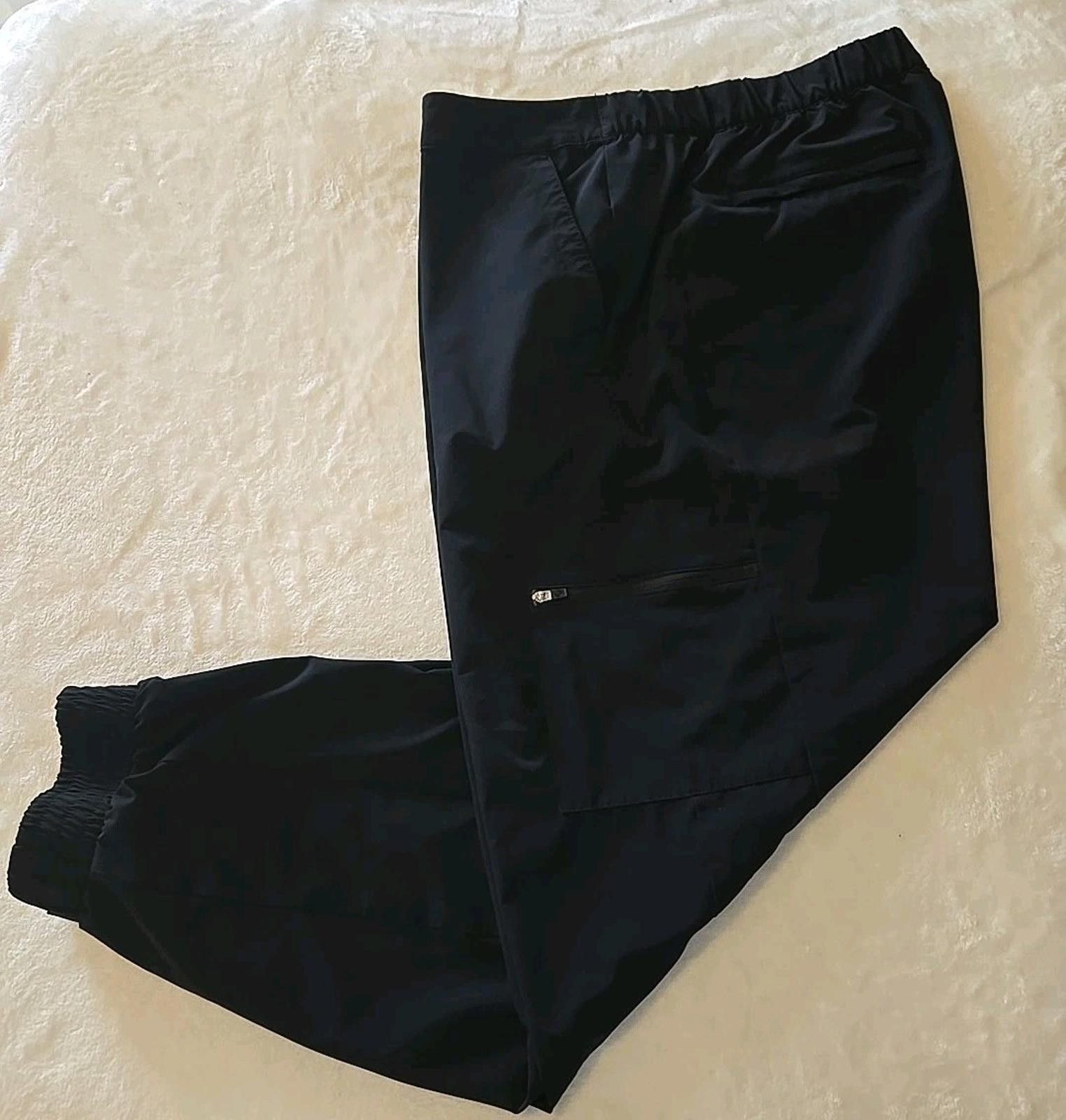 Other Talbots Women's XL Elastic Waist Jogger Sweat Pants Pockets Size 40" / US 18 - 2 Thumbnail