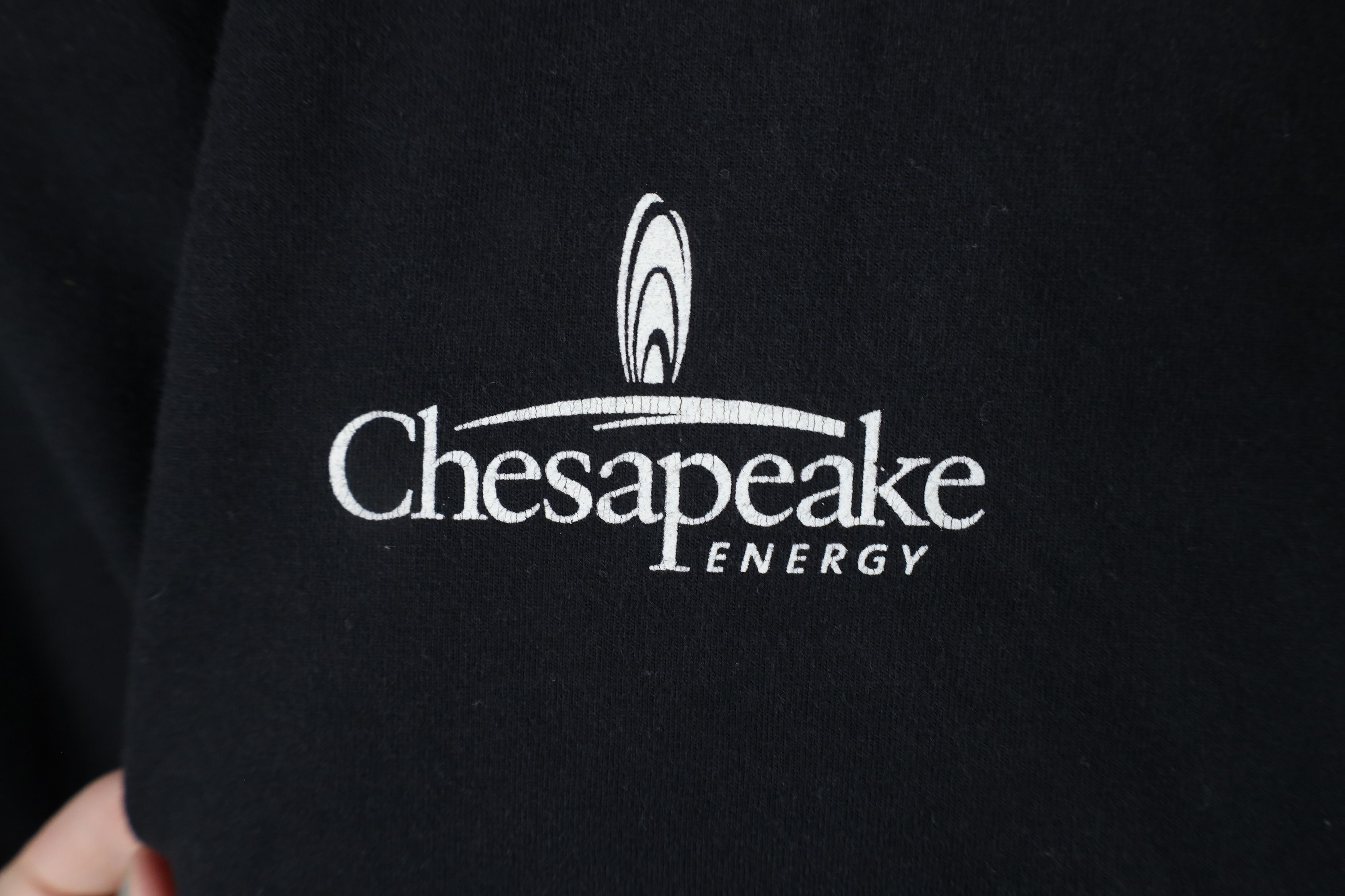 Vintage Vintage Chesapeake Energy Natural Gas Motorcycle T-Shirt Size US XL / EU 56 / 4 - 4 Thumbnail