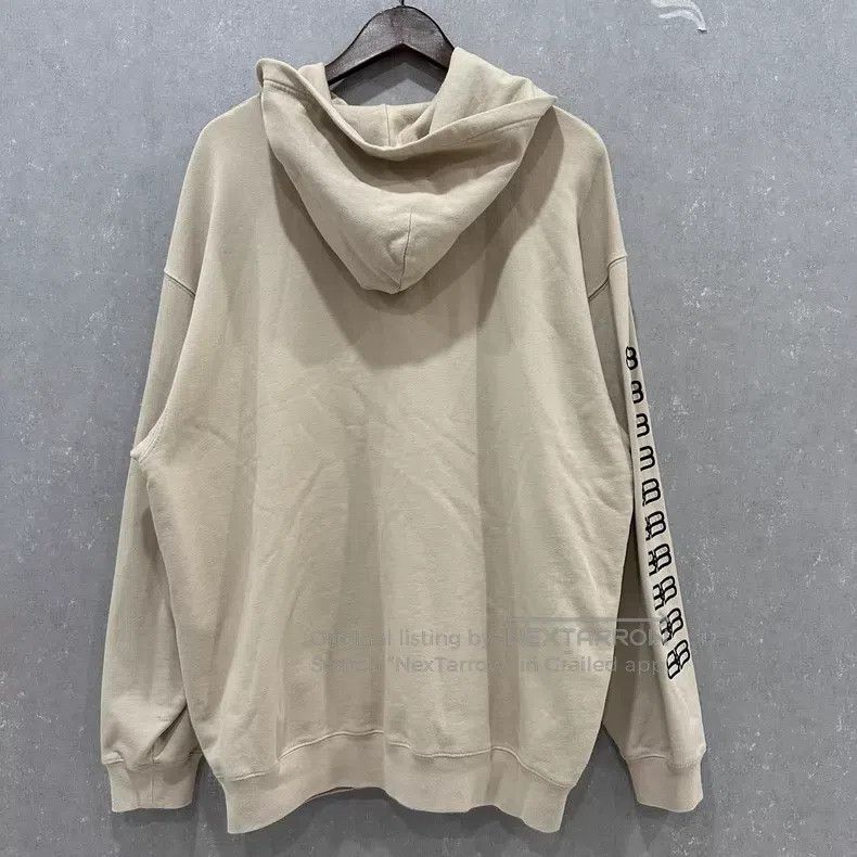 Balenciaga Balenciaga Double B Embroidered Hooded Sweatshirt Size US XS / EU 42 / 0 - 4 Thumbnail