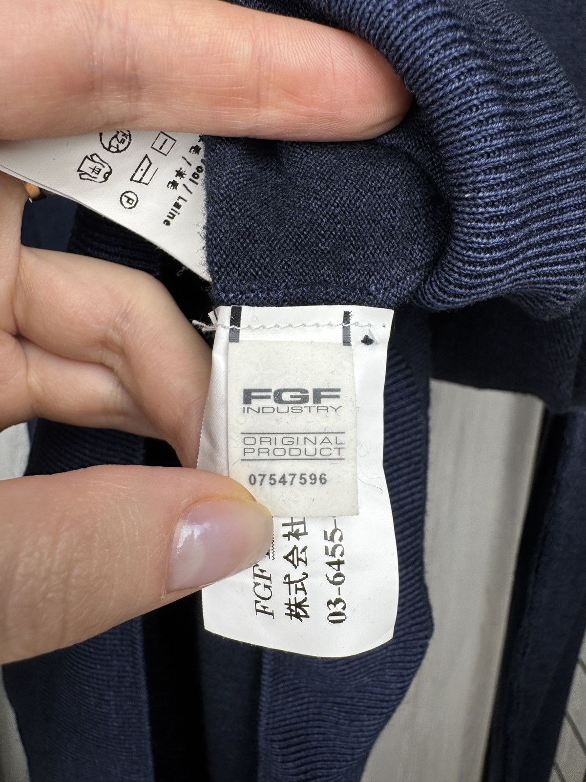 C.P. Company C.P. Company blue knitted 1/4 zip pullover japan sweater Size US S / EU 44-46 / 1 - 15 Thumbnail