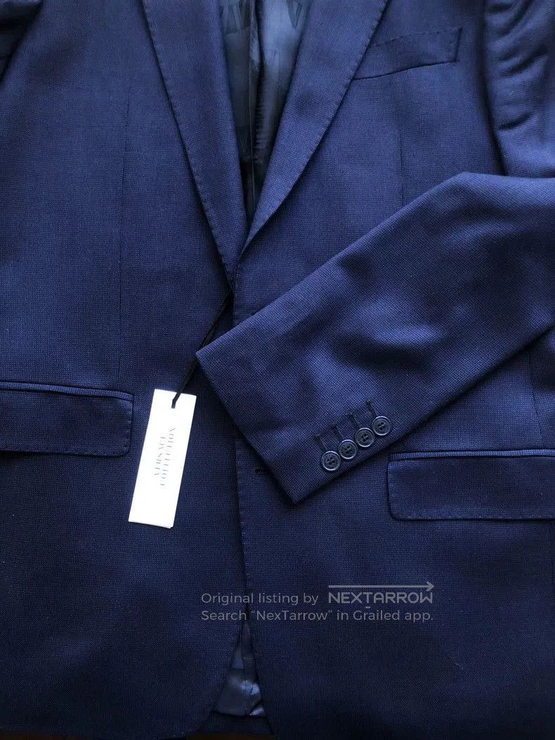 Versace Versace Collection Blue Suit Jacket. Size US L / EU 52-54 / 3 - 4 Thumbnail