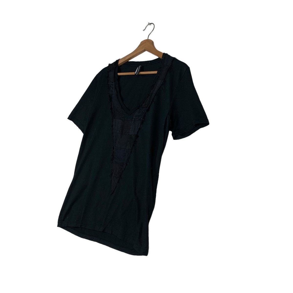 Black Barrett BLACKBARRETT by Neil Barrett V Neck Tees Rare #0228-C11 Size US M / EU 48-50 / 2 - 2 Thumbnail