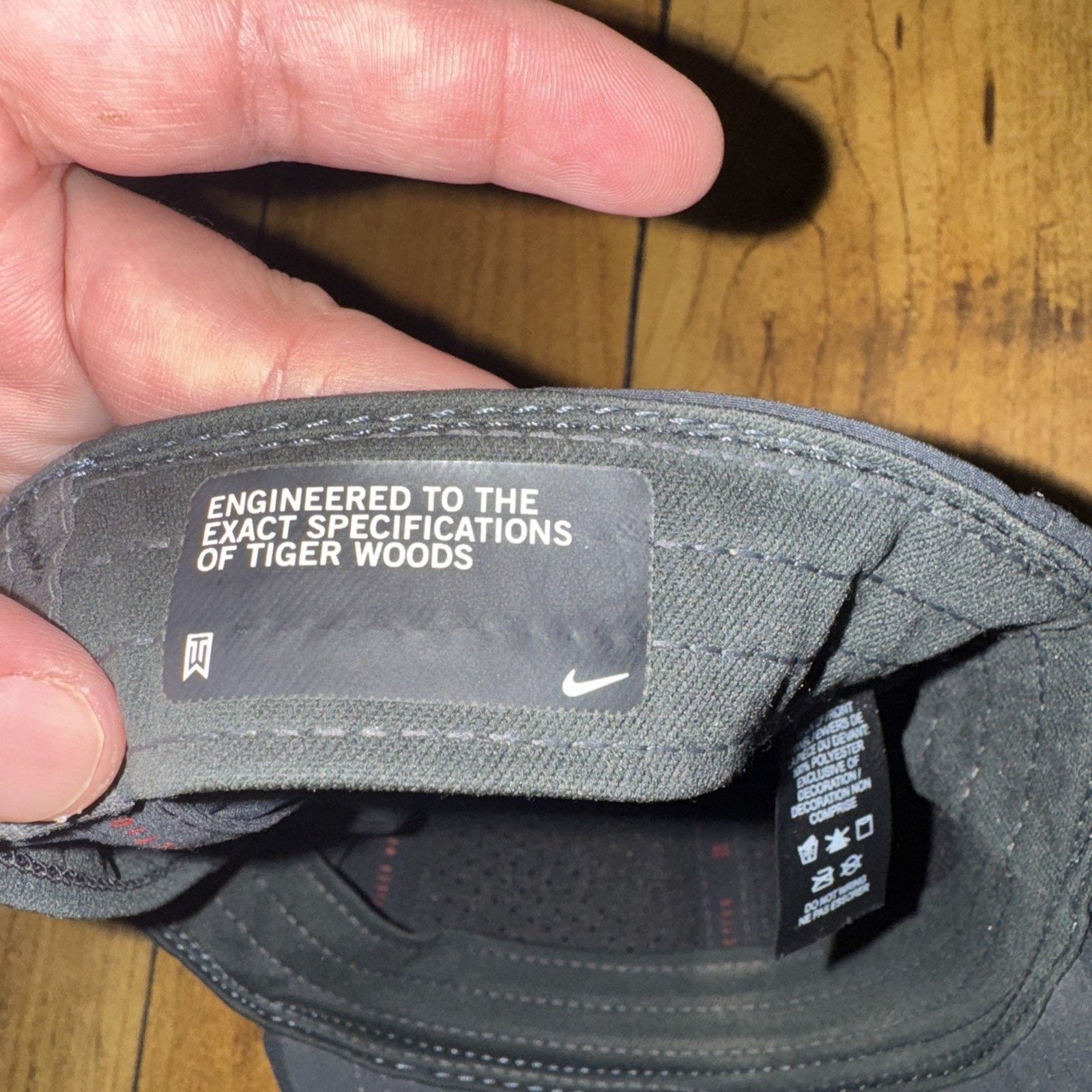 Nike × Tiger Woods Nike Tiger Woods fitted Hat Grey Size ONE SIZE - 3 Thumbnail