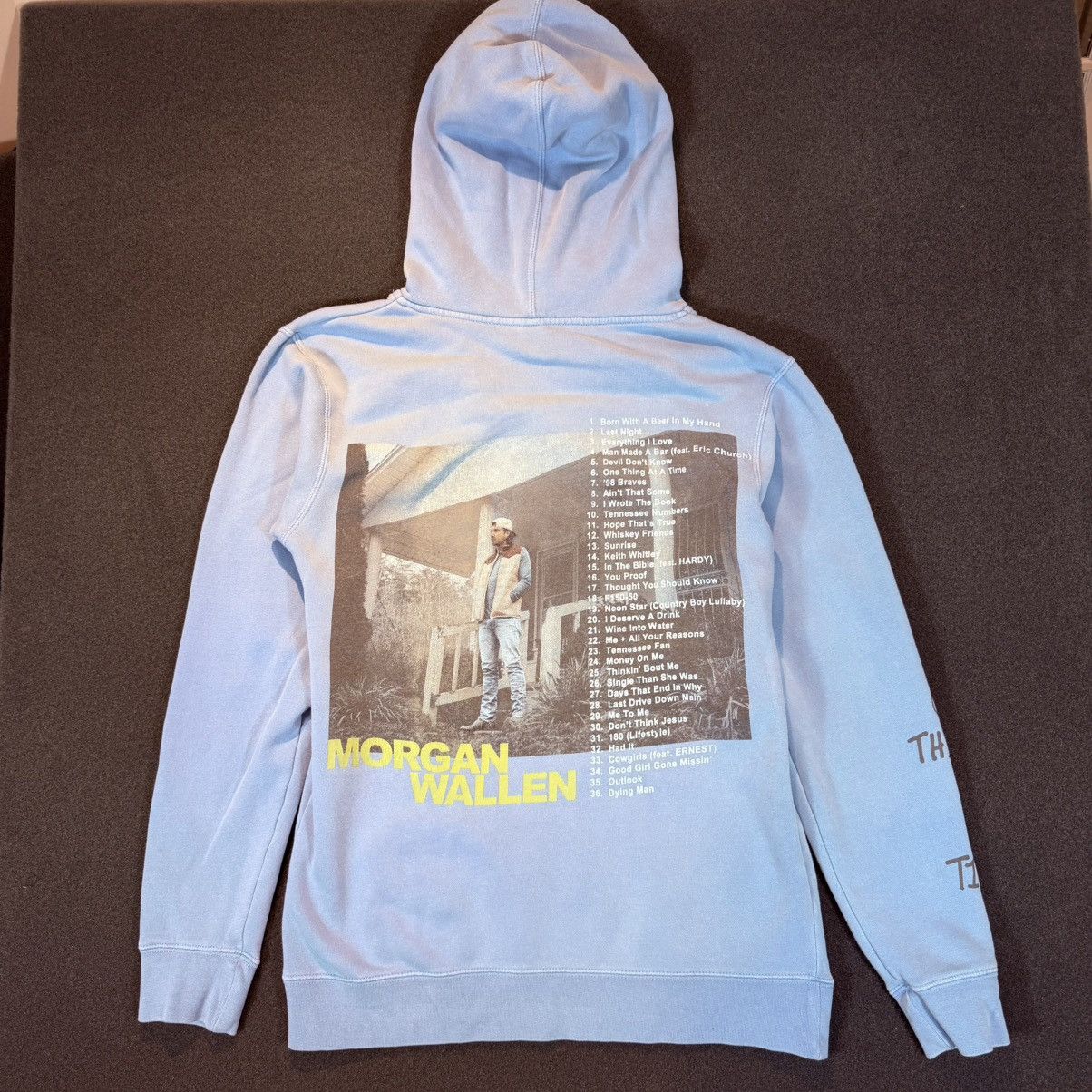 Band Tees Morgan Wallen Hoodie One Thing At A Time 2023 Tour Country Size US S / EU 44-46 / 1 - 1 Thumbnail