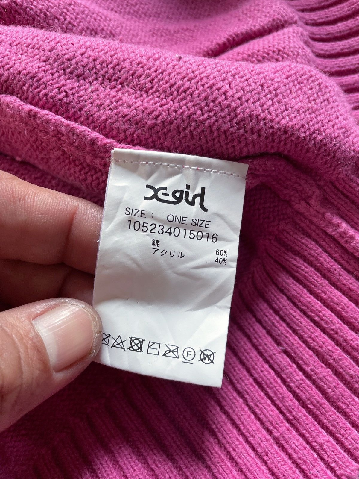 Japanese Brand X GIRL KNIT KNITWEAR Size US L / EU 52-54 / 3 - 6 Thumbnail