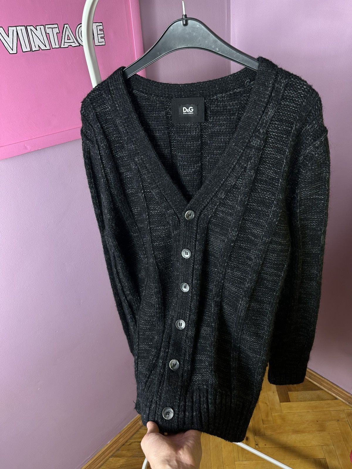Dolce & Gabbana 2000 Dolce Gabbana Knitted Button Up Cardigan Sweater Wool Size US M / EU 48-50 / 2 - 15 Thumbnail