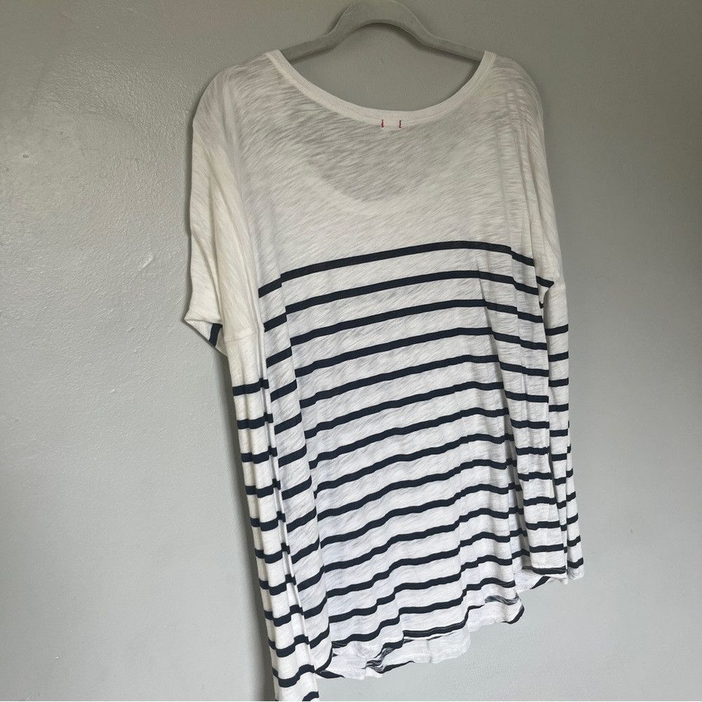 Anthropologie Anthropologie t.la 3/4 Slv Top w Stripes & Pocket Small Size S / US 4 / IT 40 - 5 Thumbnail