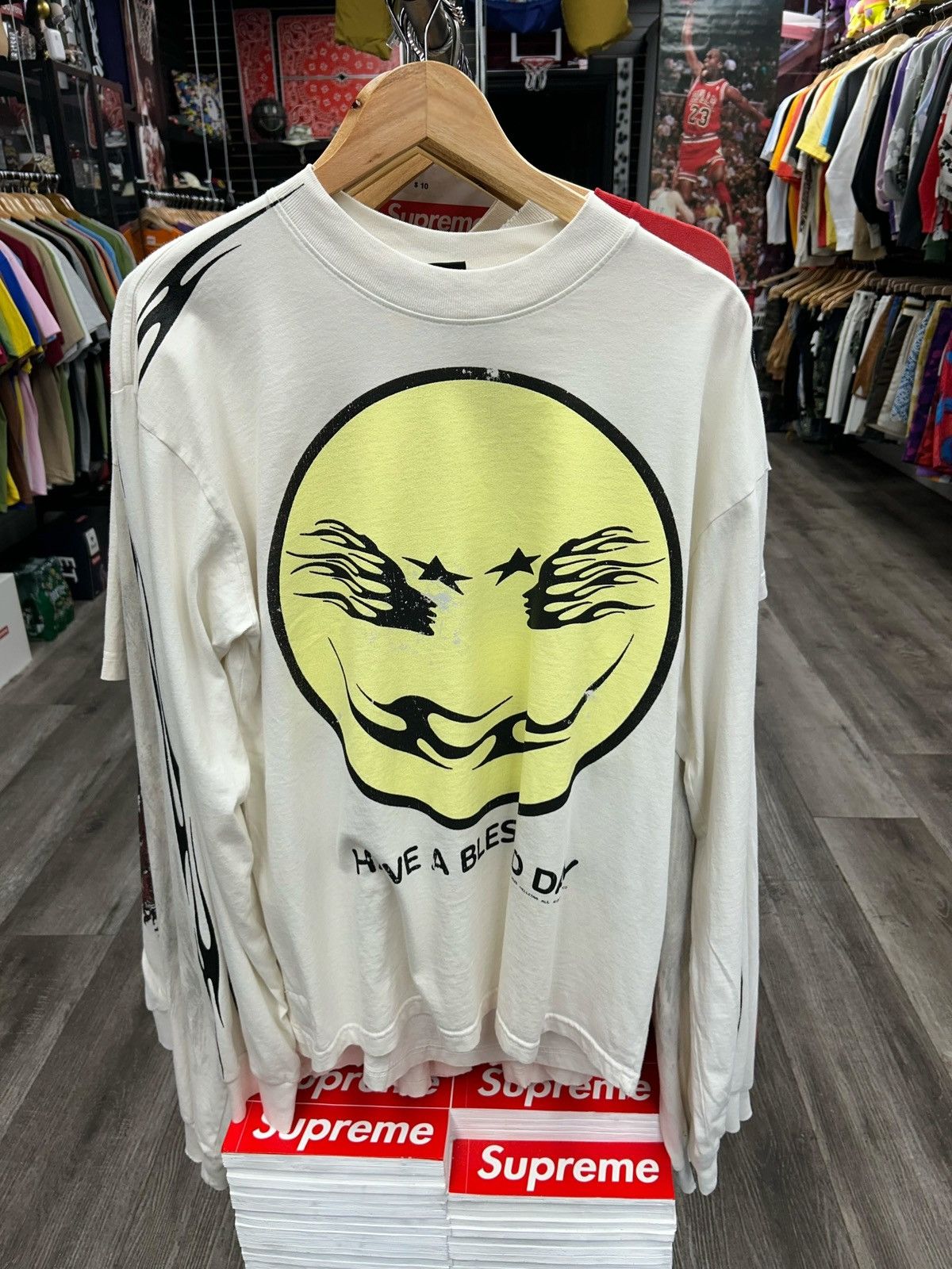 HELLSTAR Hellstar Have a Blessed Day Longsleeve Size US S / EU 44-46 / 1 - 1 Thumbnail