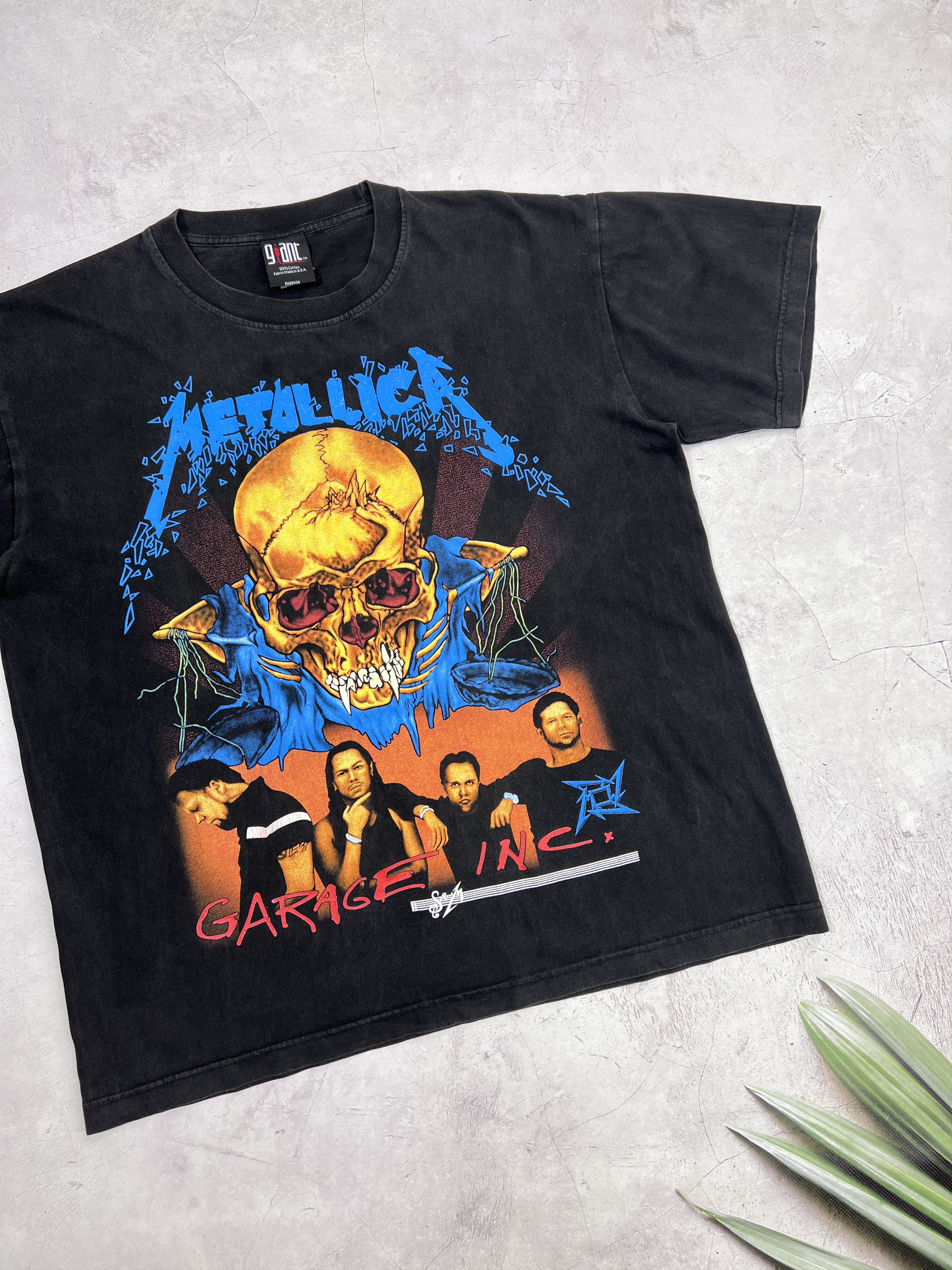 Giant × Metallica Y2K Metallica Rock T-Shirt Garage Inc Overprint Size US M / EU 48-50 / 2 - 5 Thumbnail