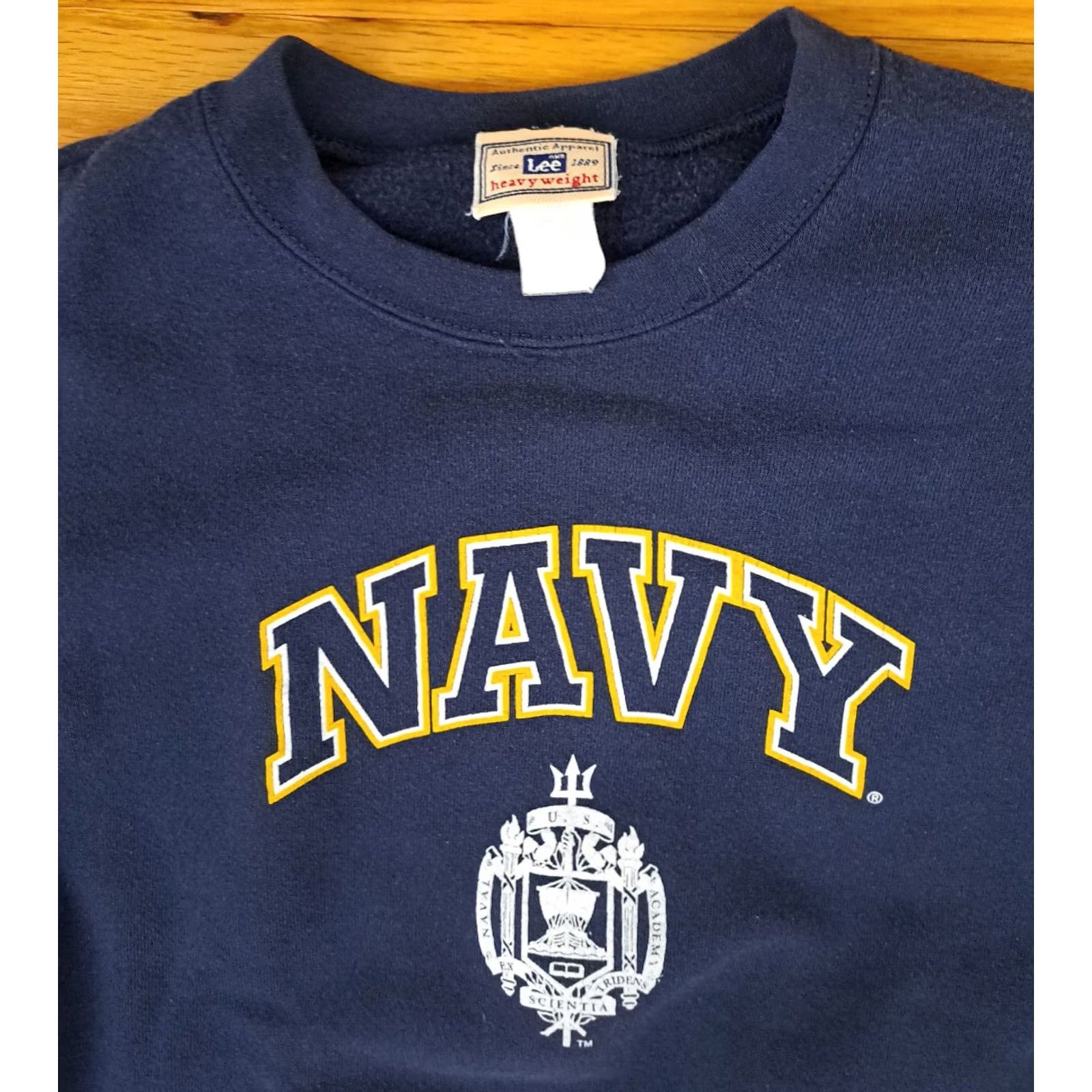 Lee New Title: Vintage US Navy Small Printed Sweatshirt Lee Heavyweight - Canada Size Size US S / EU 44-46 / 1 - 2 Thumbnail
