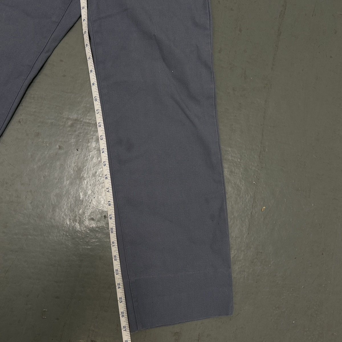 Acne Studios Acne Studios Blue Twill Chinos Size US 29 - 7 Thumbnail
