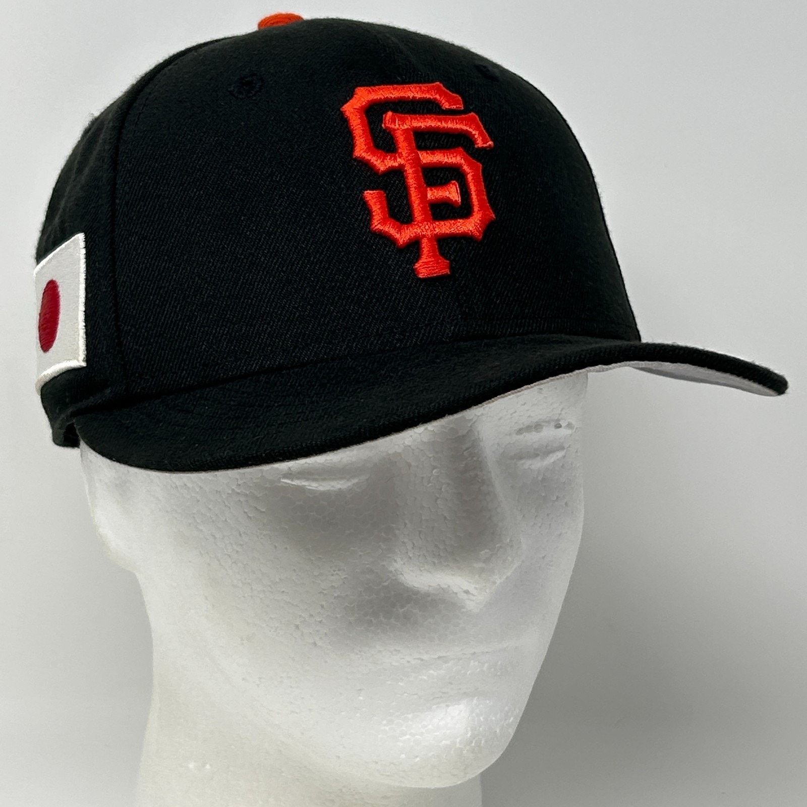 New Era San Francisco Giants Japan Flag Hat Baseball Cap 7 1/4 Size ONE SIZE - 10 Thumbnail