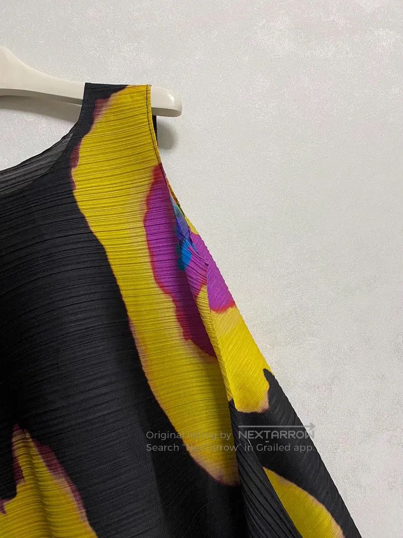 Issey Miyake Issey Miyake Sunflower Tank Dress Size L / US 10 / IT 46 - 3 Thumbnail