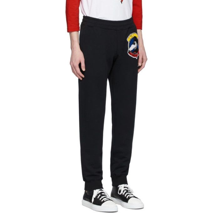 Moschino o1y0225 Jogger & Sweatpant in Black Size US 28 / EU 44 - 2 Thumbnail