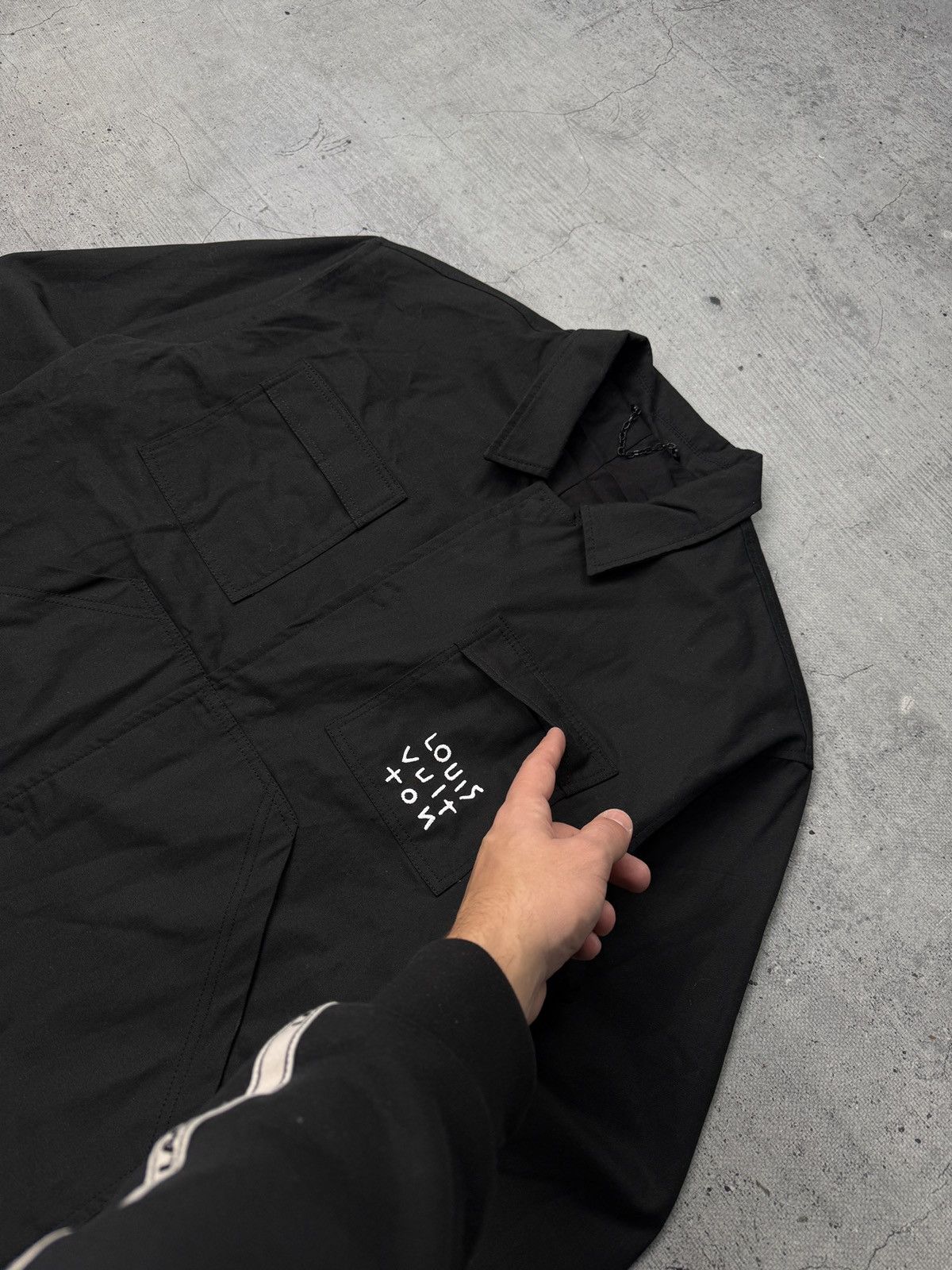 Louis Vuitton LOUIS VUITTON AIRPLANE LOGO LV WORK MILITARY JACKET Size US S / EU 44-46 / 1 - 7 Thumbnail