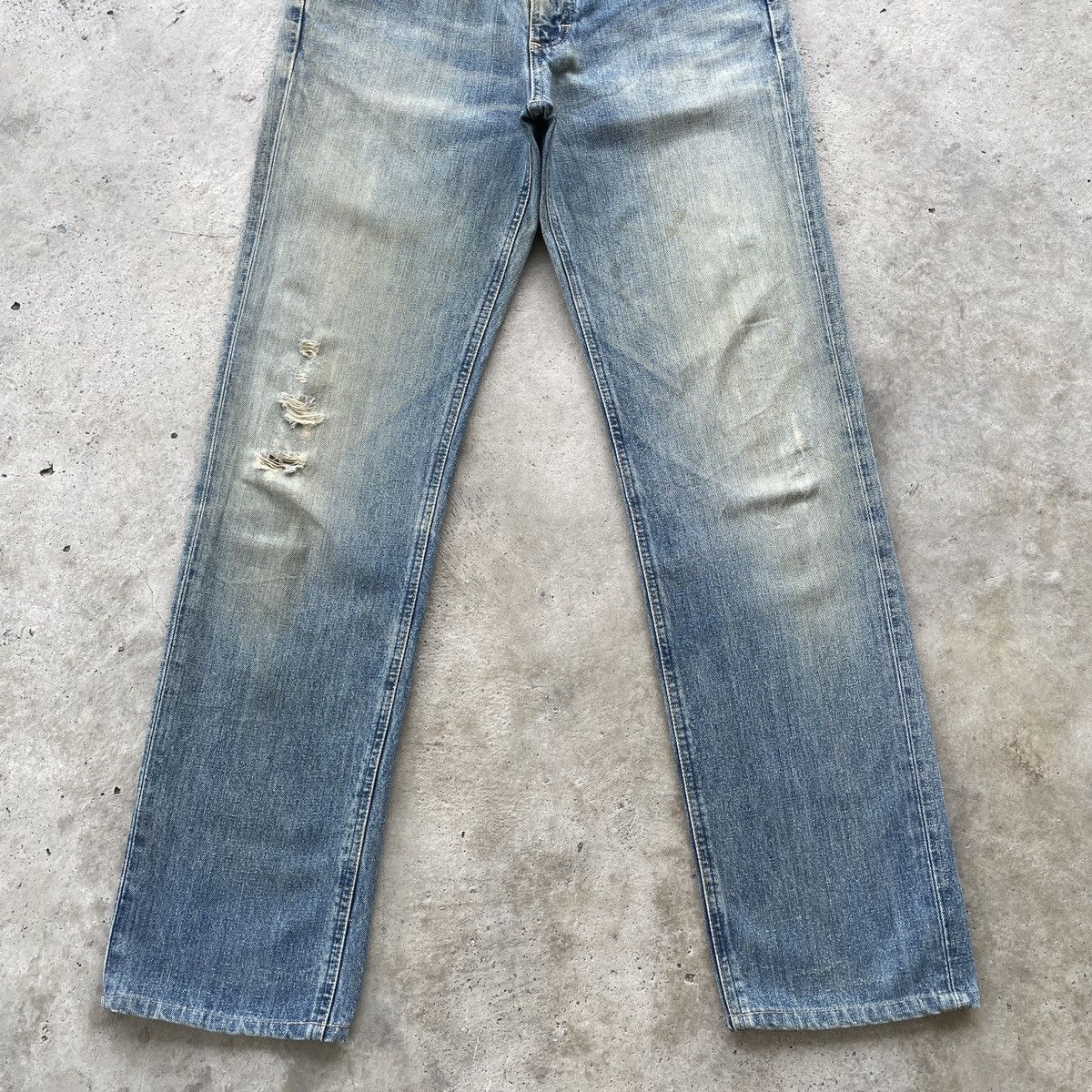 Japanese Brand Vintage Japan Lee Rusty Faded Distressed Jeans Denim Pants Size US 30 / EU 46 - 4 Thumbnail