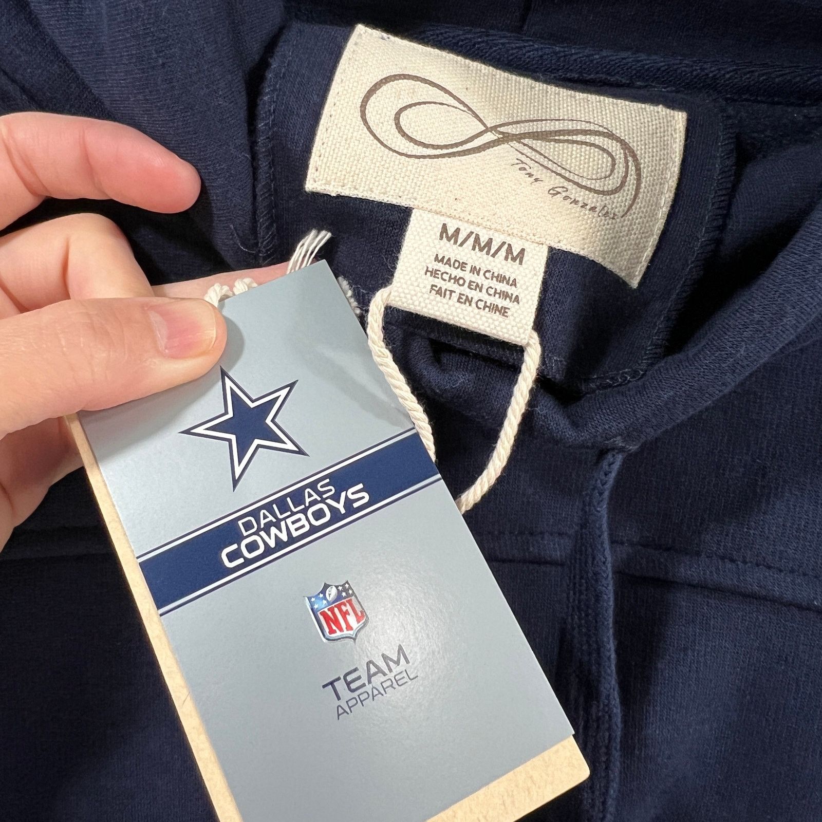 NFL NFL Dallas Tony Gonzalez Fleece Poncho w/ Pocket Cowboys Size US M / EU 48-50 / 2 - 4 Thumbnail