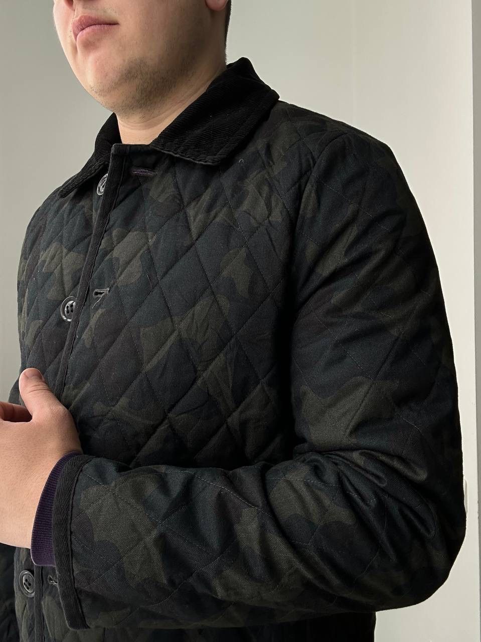 Japanese Brand × Vintage Vintage Japanese Quilted Tate Gentelman Camo Jacket Size US M / EU 48-50 / 2 - 9 Thumbnail