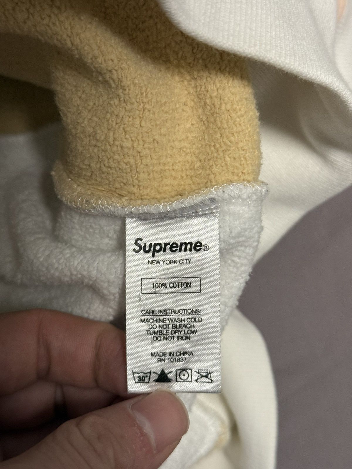Supreme Supreme patchwork hoodie hood sweatshirt Size US L / EU 52-54 / 3 - 5 Thumbnail