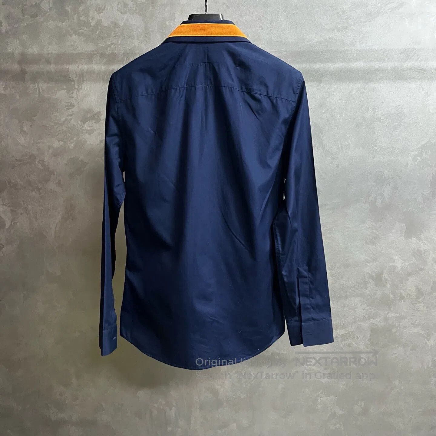 Givenchy Givenchy Long-sleeved shirt with a blue embroidered collar Size US L / EU 52-54 / 3 - 5 Thumbnail