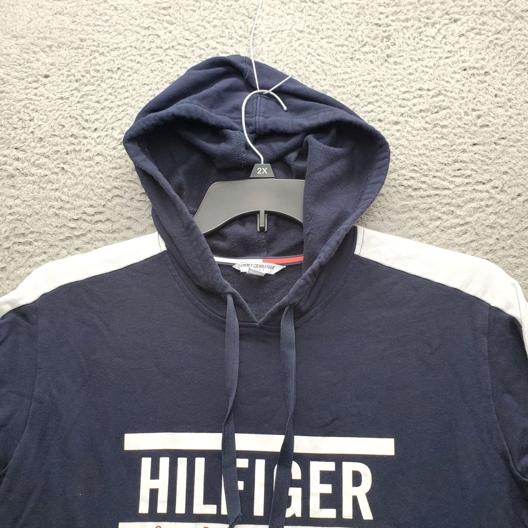 Tommy Hilfiger Tommy Hilfiger Hoodie Womens Small Multicolor Raglan Logo Pullover Shirt Womens Size S Color Multicolor Size S / US 4 / IT 40 - 5 Thumbnail