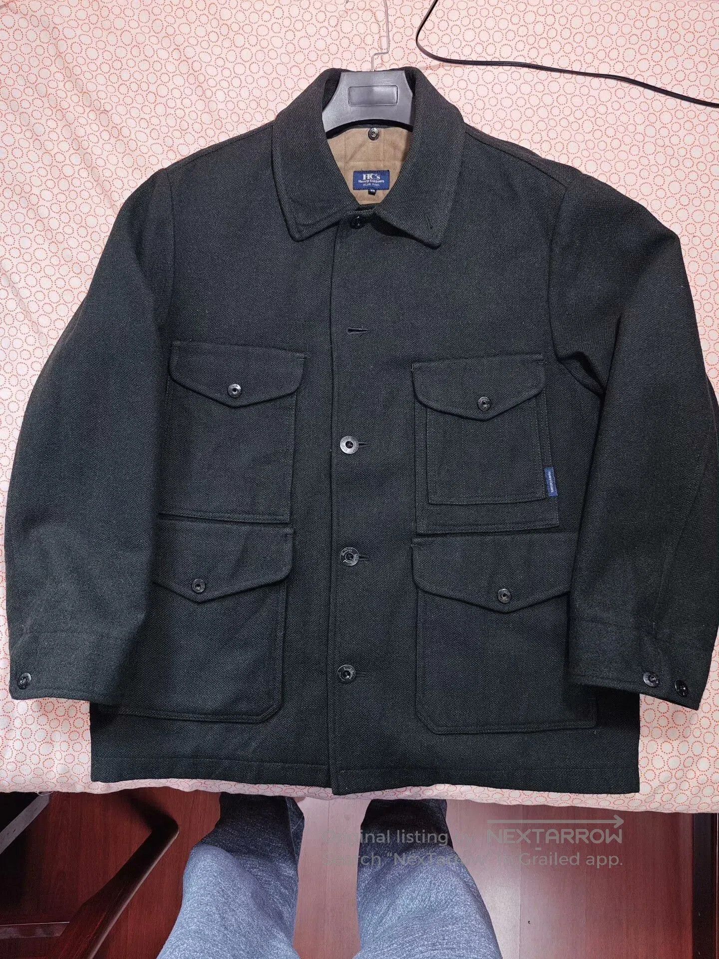 Henry Cotton's Henry Cotton's Wool Jacket Workwear. Size US M / EU 48-50 / 2 - 5 Thumbnail