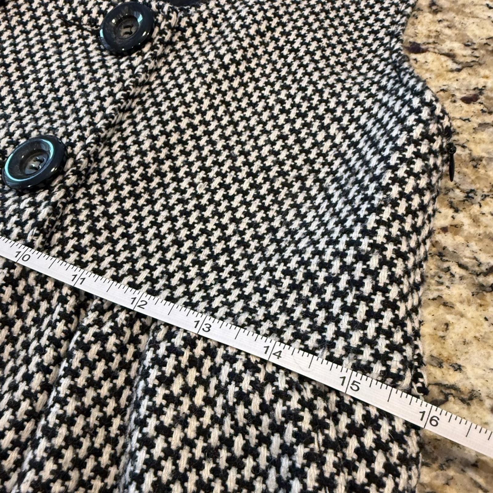 Other Yumi Kim wool blend sleeveless mini dress black & white SZ M Size M / US 6-8 / IT 42-44 - 9 Thumbnail