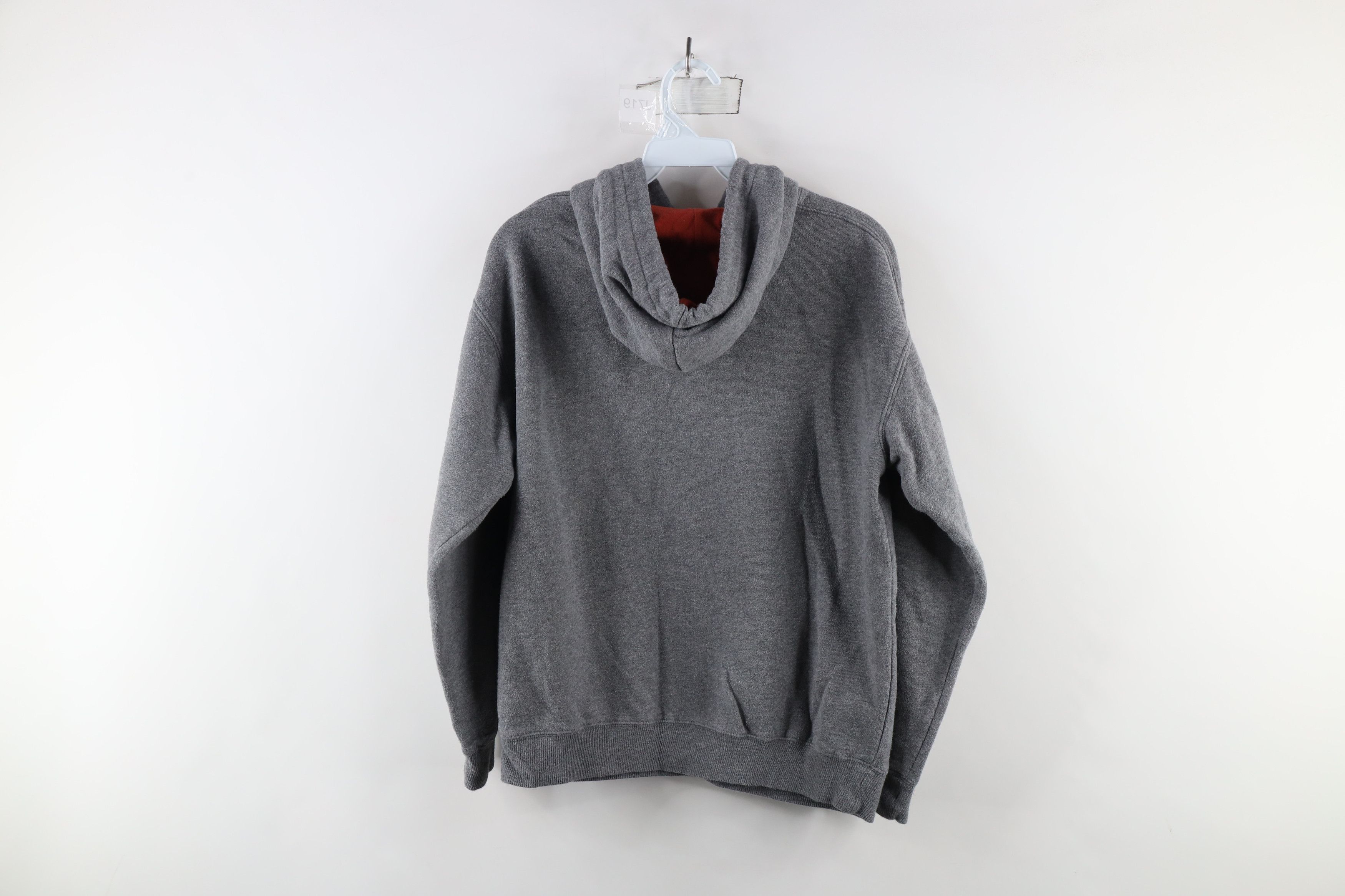 Cabelas × Vintage Vintage Cabelas Spell Out Felt Letter Hoodie Sweatshirt Gray Size US S / EU 44-46 / 1 - 8 Thumbnail