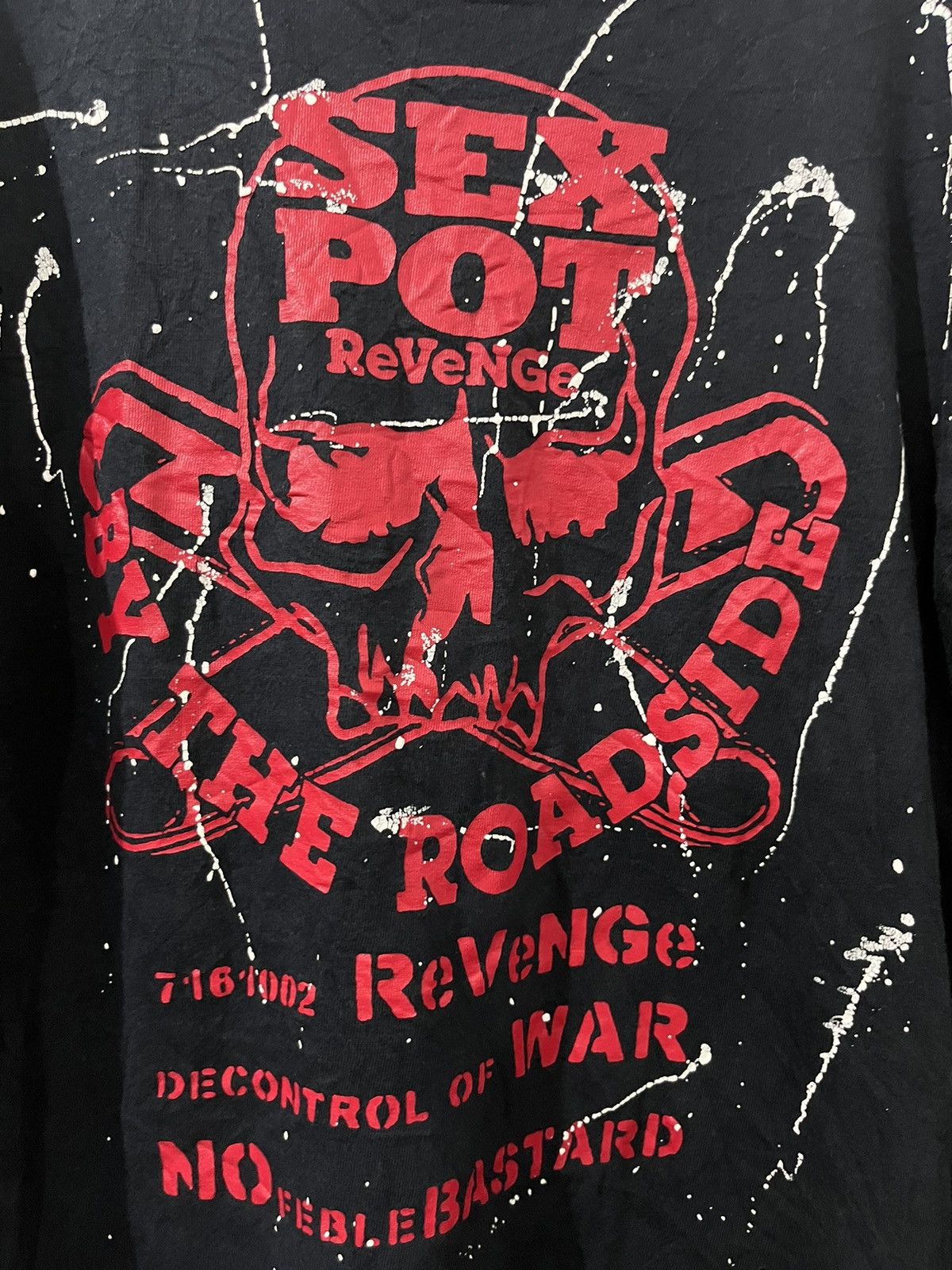Hysteric Glamour × Japanese Brand × Seditionaries 💥90s Crazy Overprinted SEX POT REVENGE Sid Vicious punk tee Size US M / EU 48-50 / 2 - 2 Thumbnail