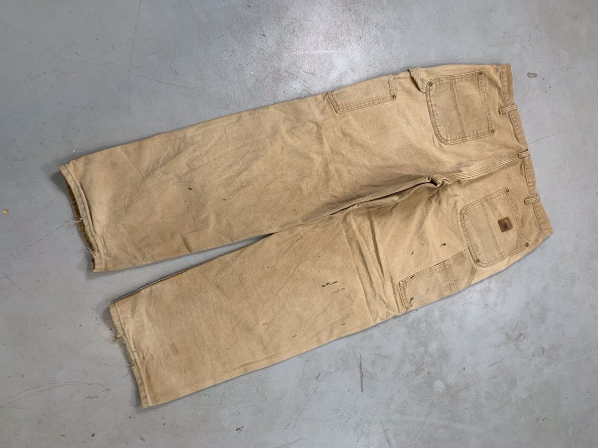 Carhartt Vintage faded Carhartt double knee denim Size US 38 / EU 54 - 6 Thumbnail