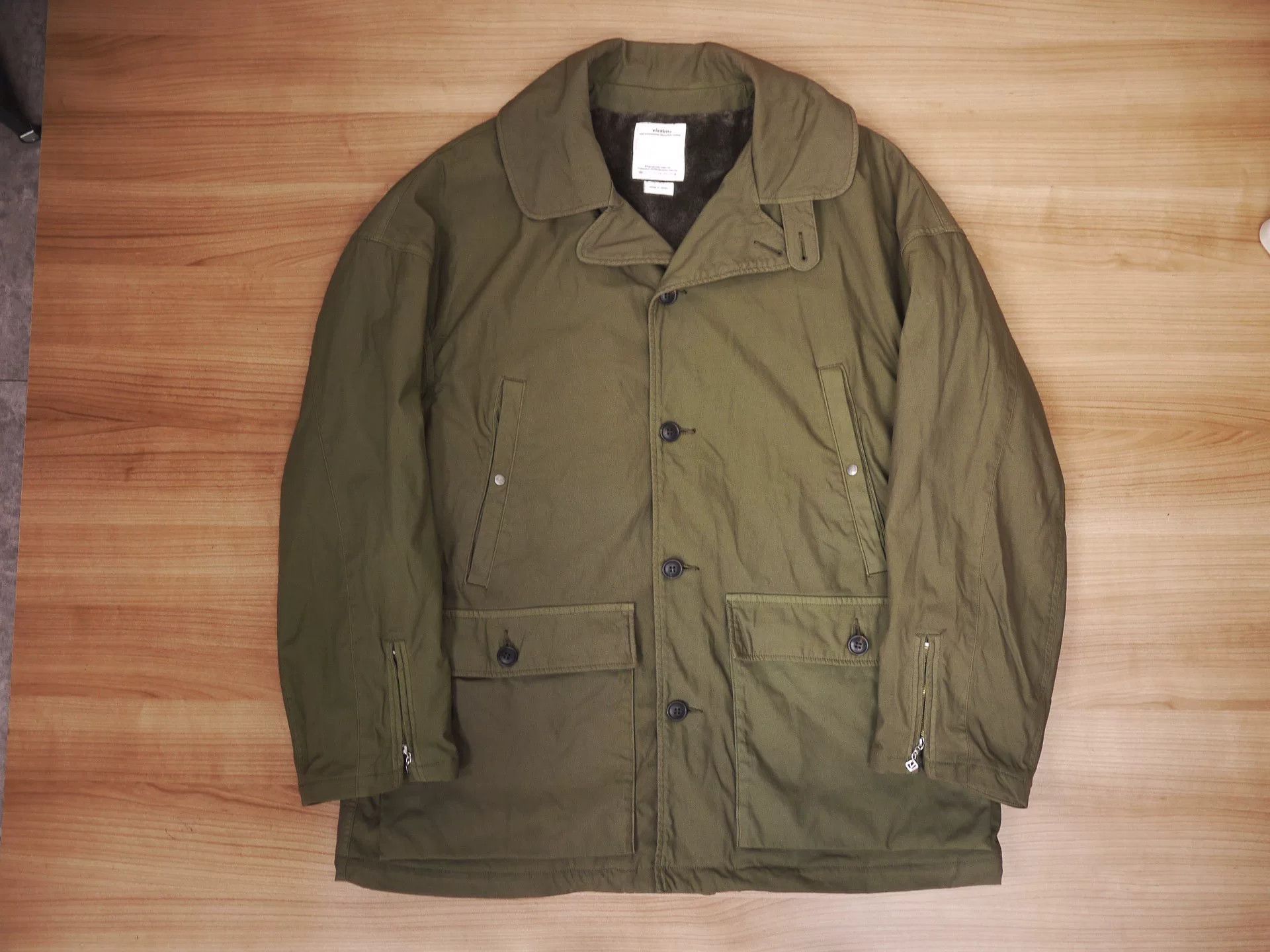 Visvim visvim payback coat in olive green Size US M / EU 48-50 / 2 - 1 Thumbnail