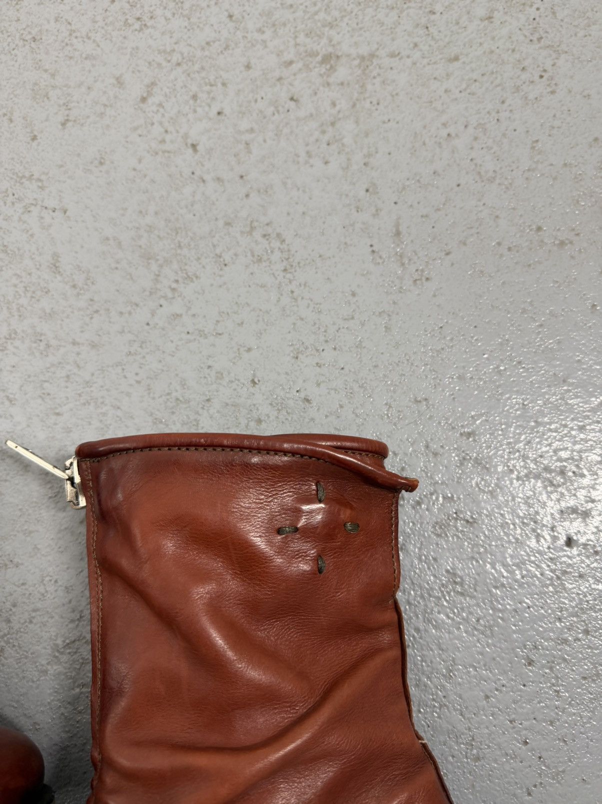 A.S.98 A.S.98 Leather Front Zip Boots Size US 8 / EU 41 - 11 Thumbnail
