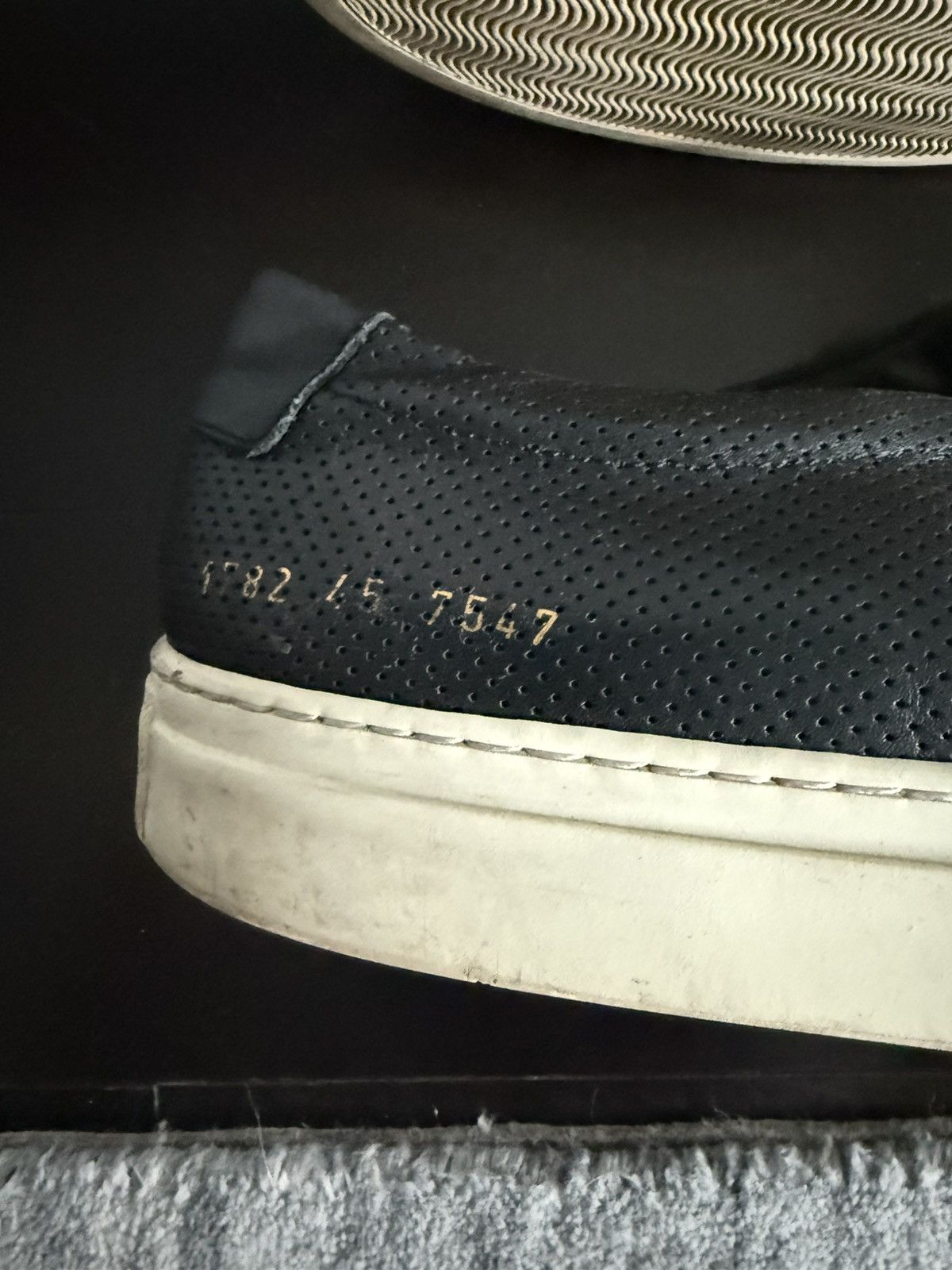 Common Projects Common Projects Achilles Low Perforated Size US 12 / EU 45 - 4 Thumbnail
