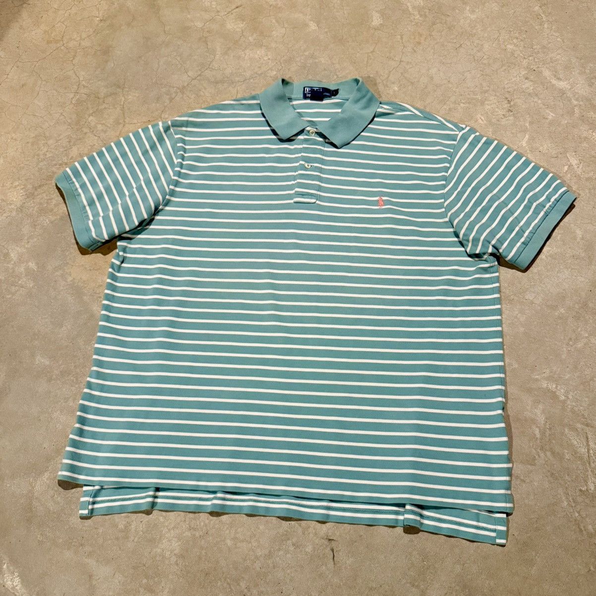 Polo Ralph Lauren 2000s Polo Ralph Lauren Striped Rugby Polo Shirt Kanye Y2K Size US XXL / EU 58 / 5 - 2 Thumbnail