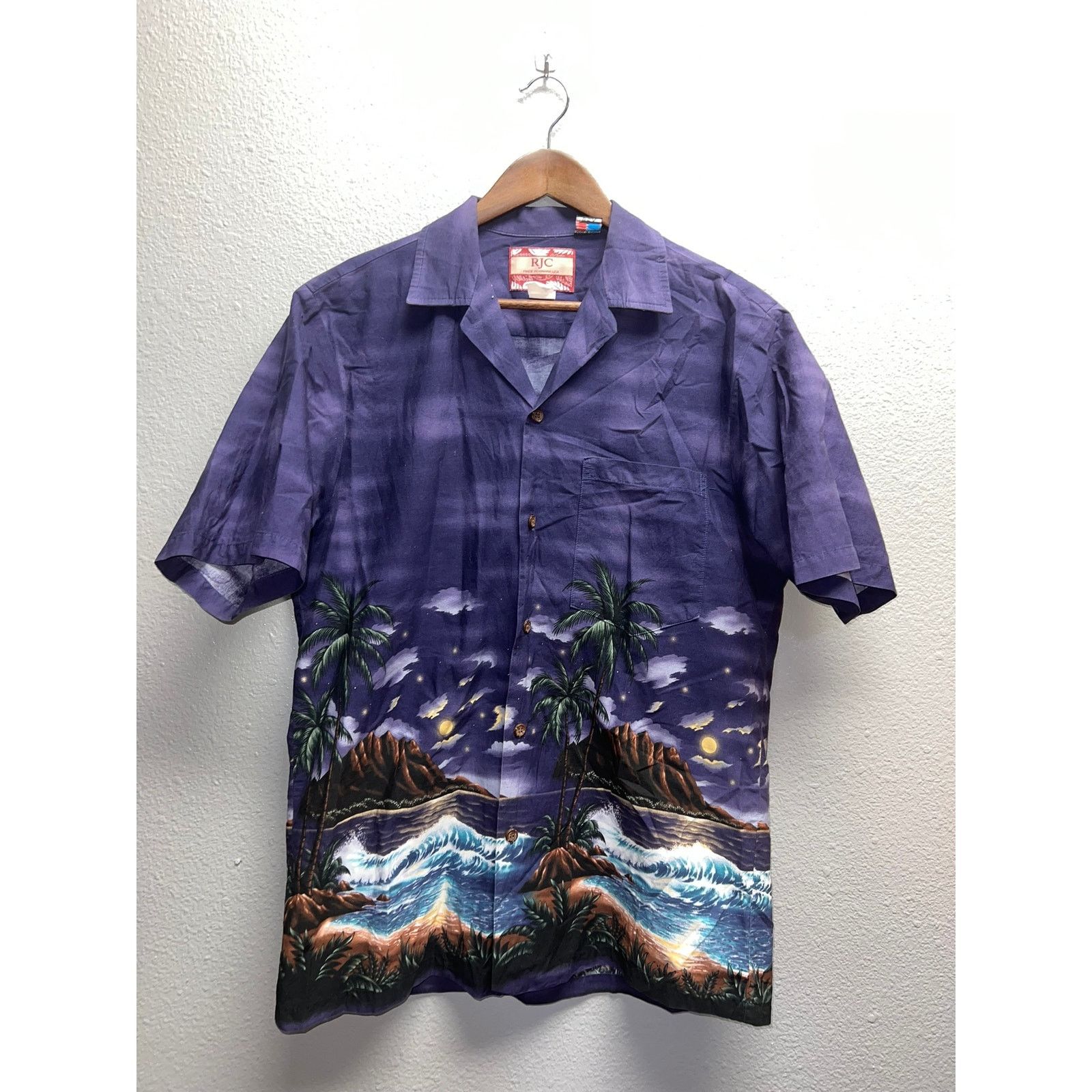Vintage Vintage RJC Hawaiian Shirt Button Up Down Hawaii Beach M Size US M / EU 48-50 / 2 - 1 Thumbnail