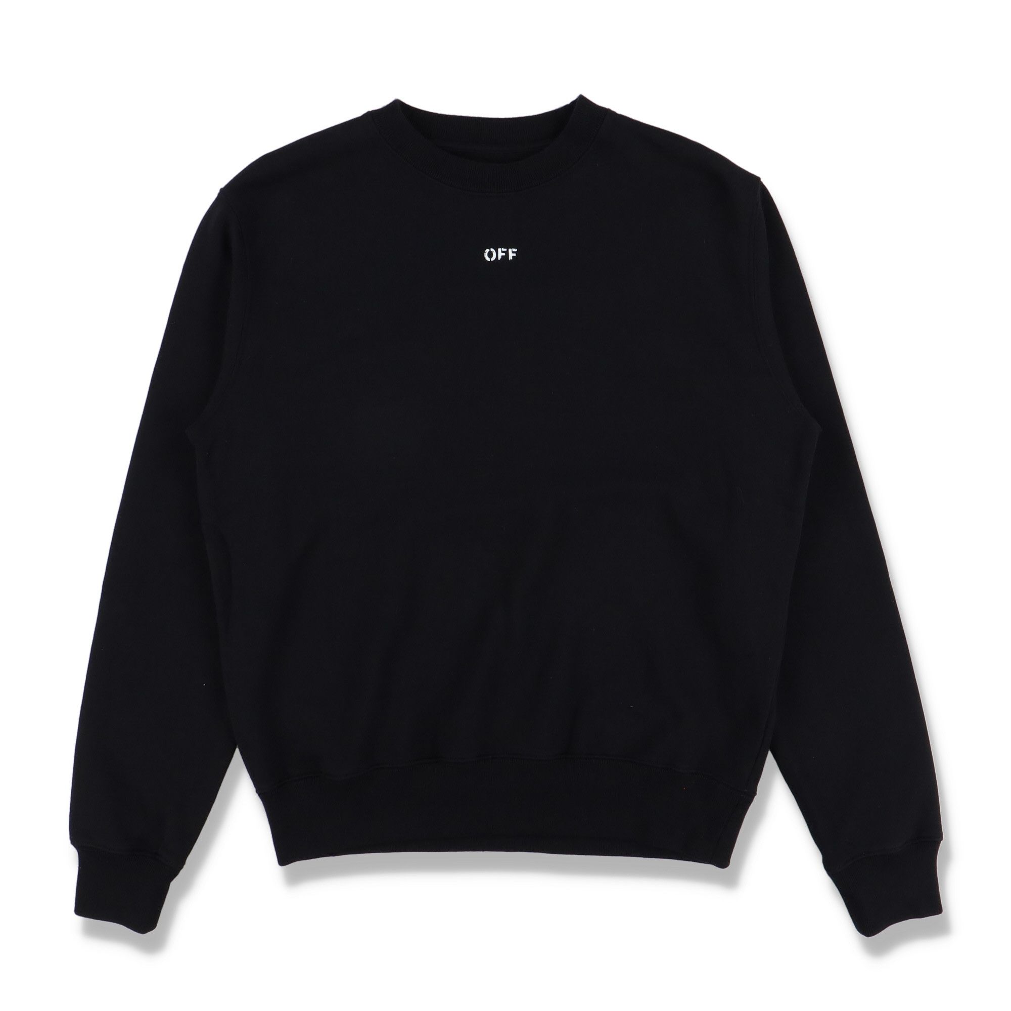 Off-White Black Stencil Arrows Logo Sweatshirt Size US XL / EU 56 / 4 - 5 Thumbnail