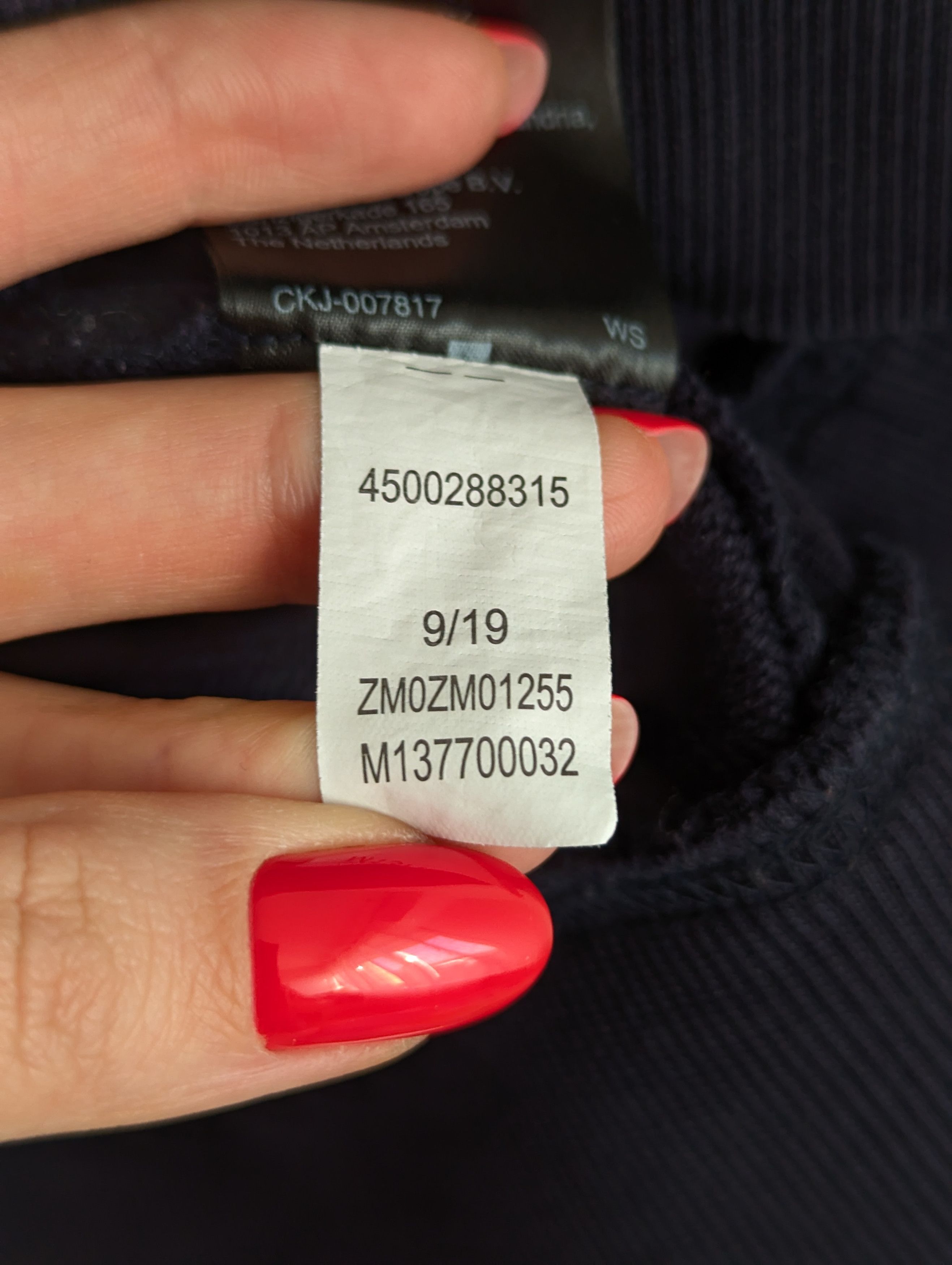 Calvin Klein Calvin Klein Jeans New York Crewneck Navy Sweatshirt Size US S / EU 44-46 / 1 - 10 Thumbnail